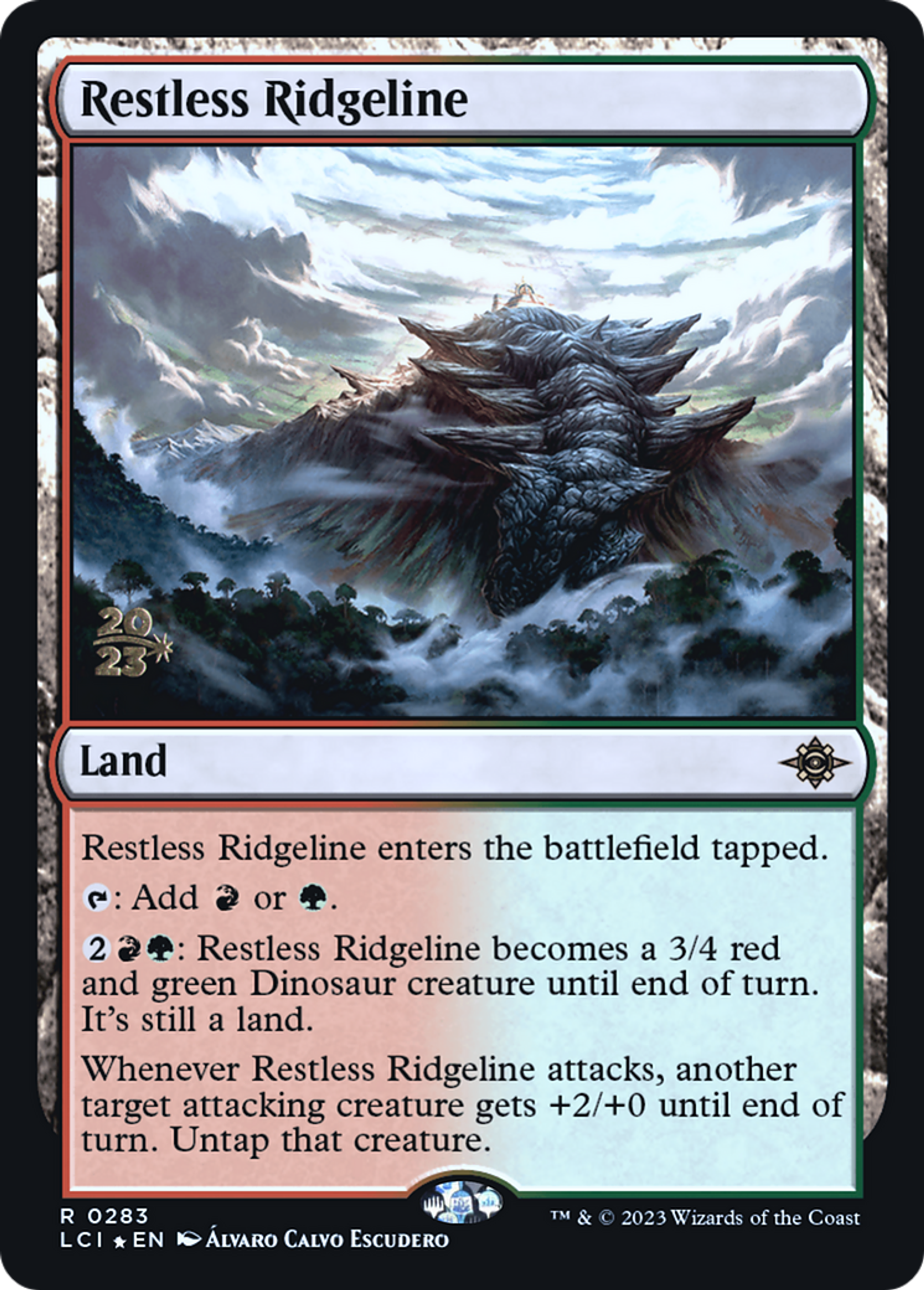 Crêtes tourmentées — The Lost Caverns of Ixalan Promos — Magic: The Gathering