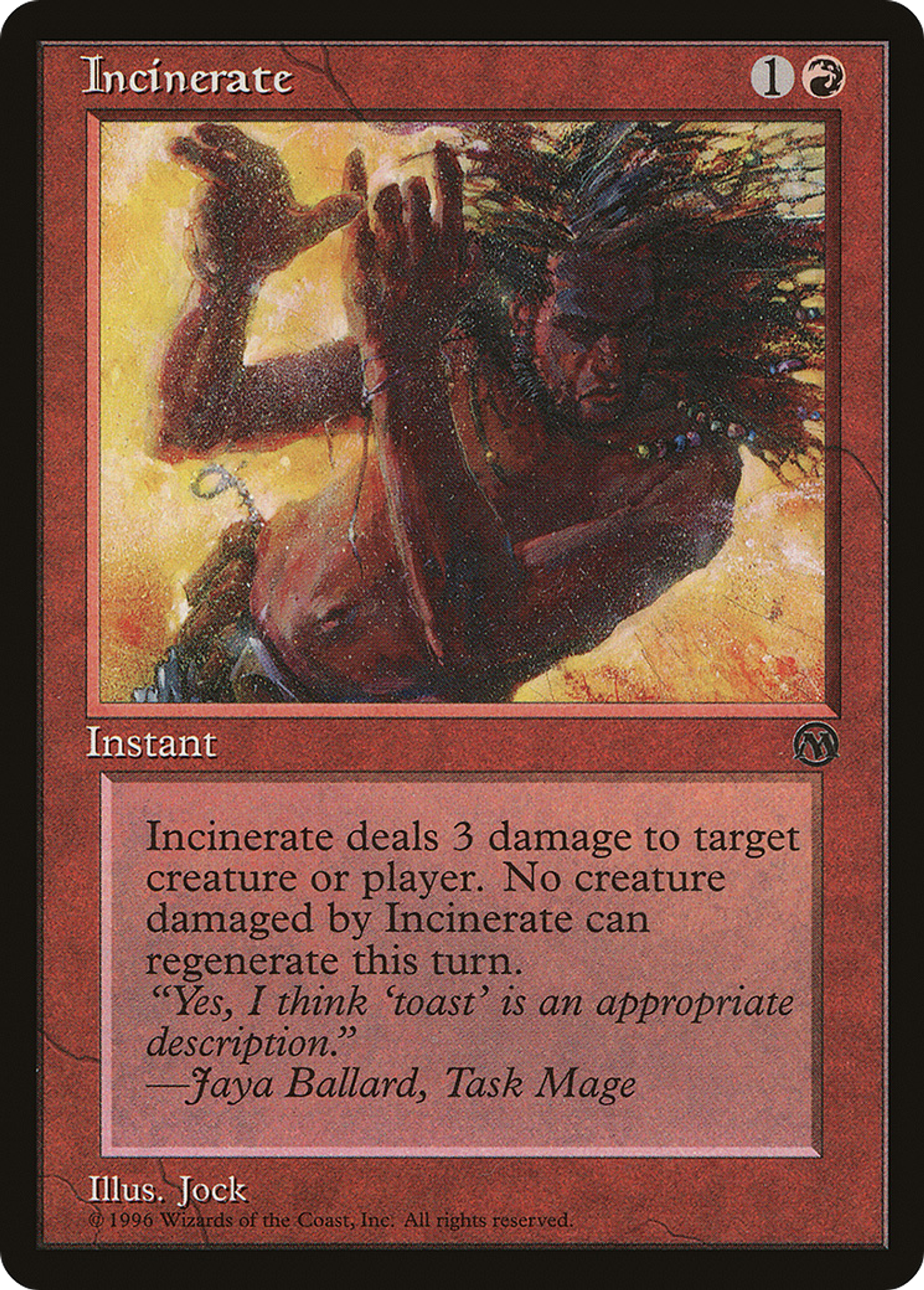 Incinération — DCI Legend Membership — Magic: The Gathering