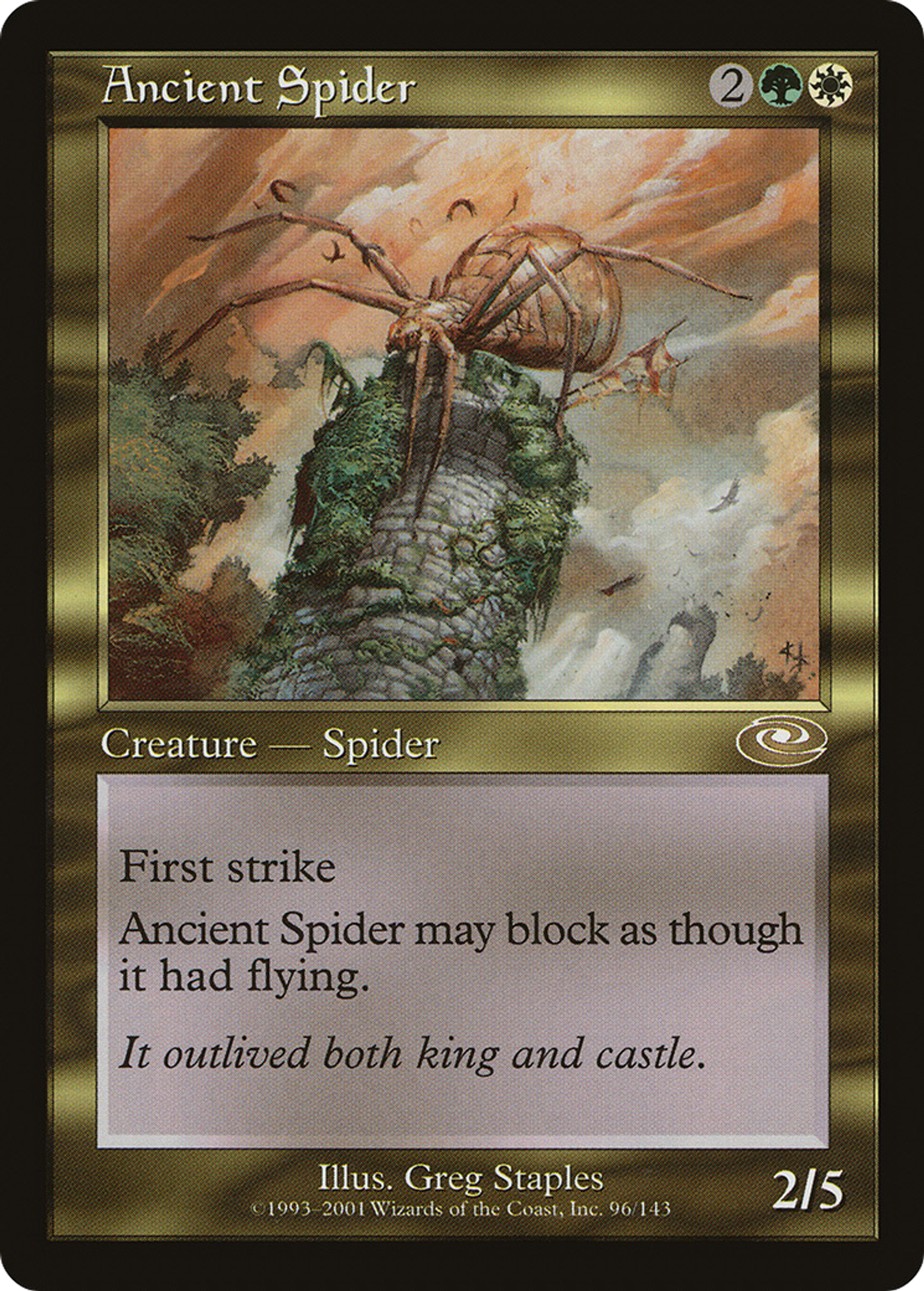 Ancient Spider — Planeshift — Magic: The Gathering