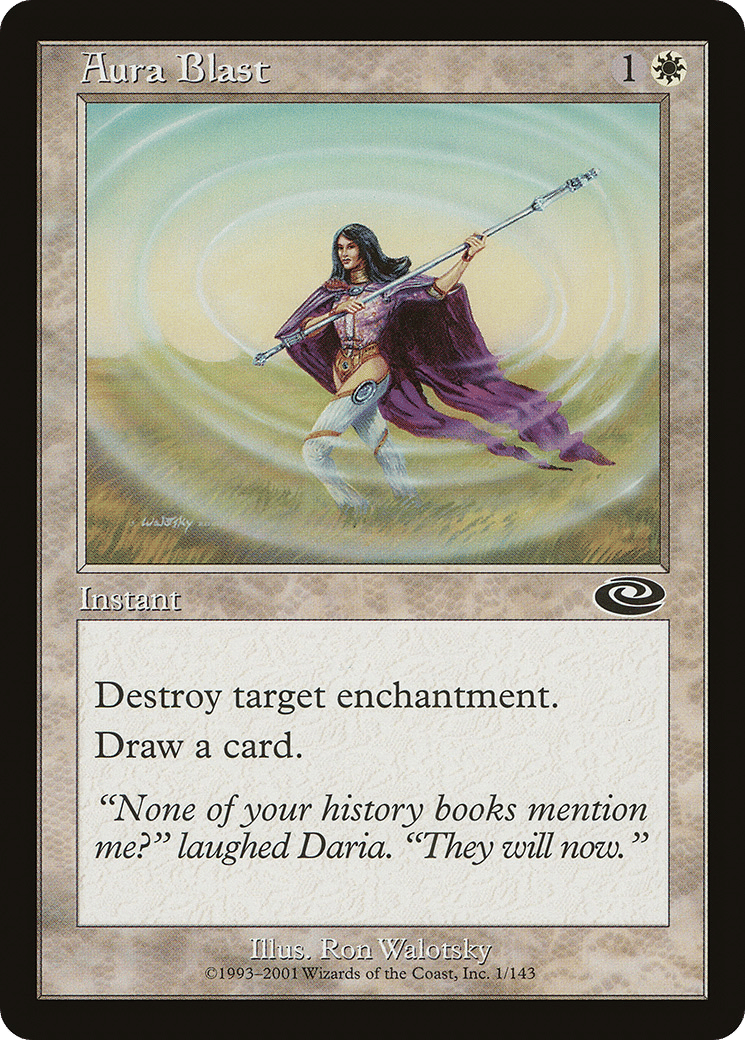 Aura Blast — Planeshift — Magic: The Gathering
