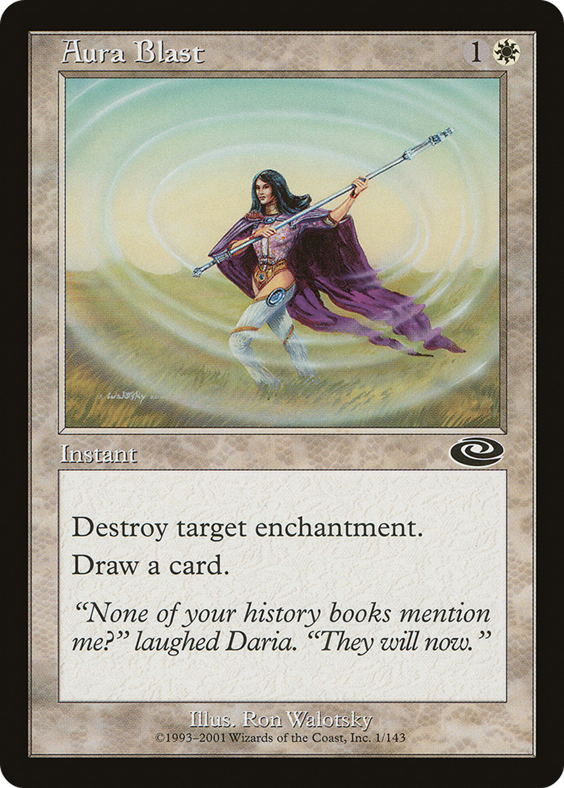 Salve d'aura — Planeshift — Magic: The Gathering