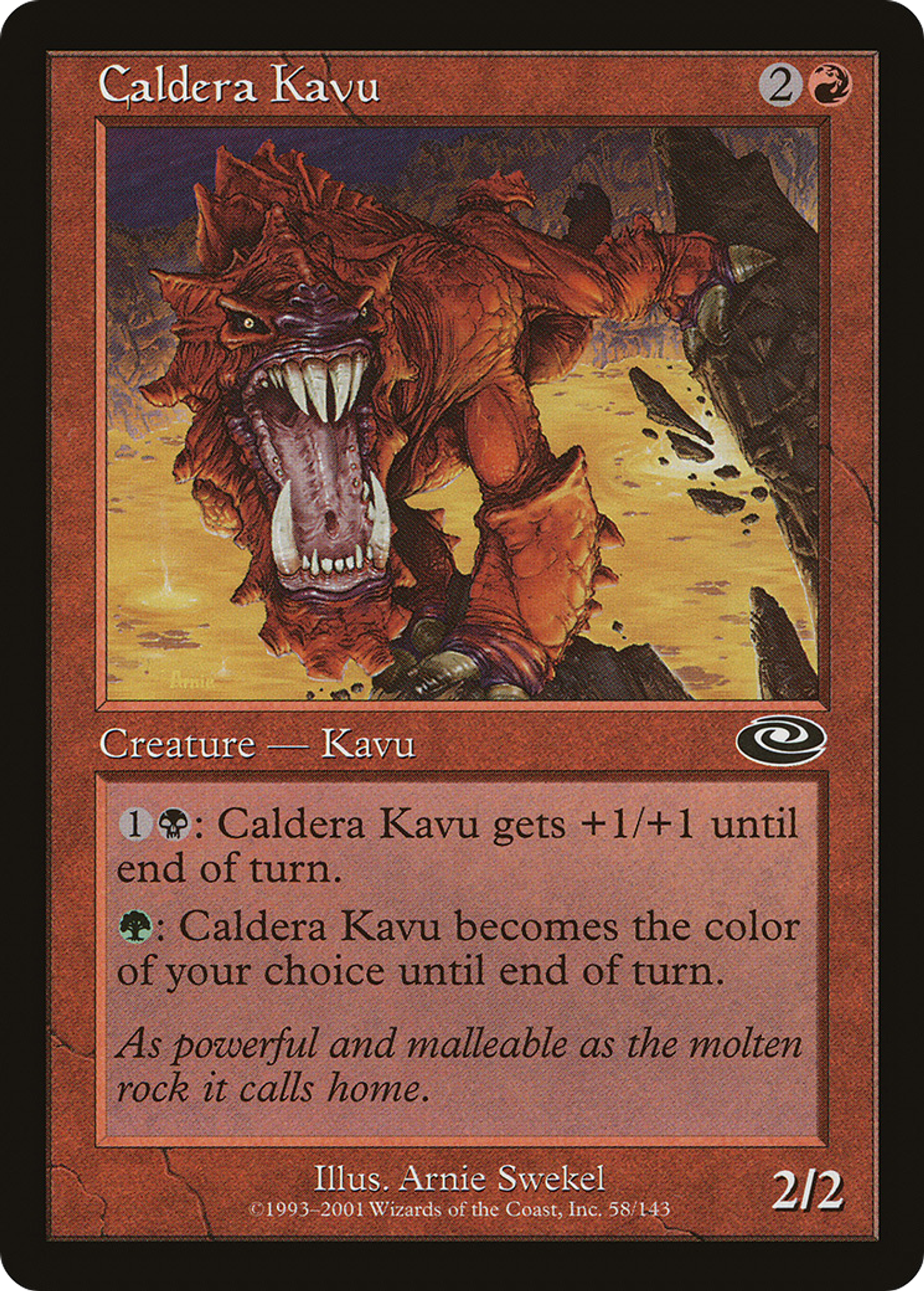 Caldera Kavu — Planeshift — Magic: The Gathering