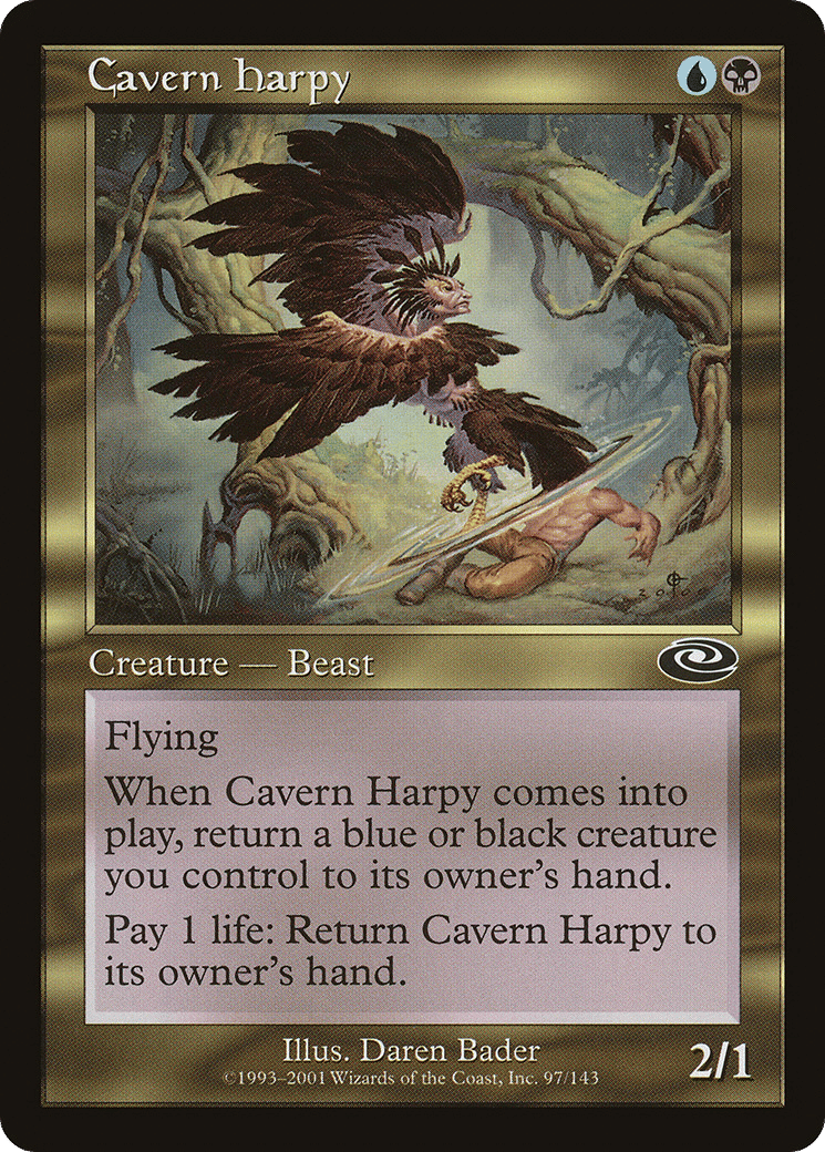 Cavern Harpy — Planeshift — Magic: The Gathering