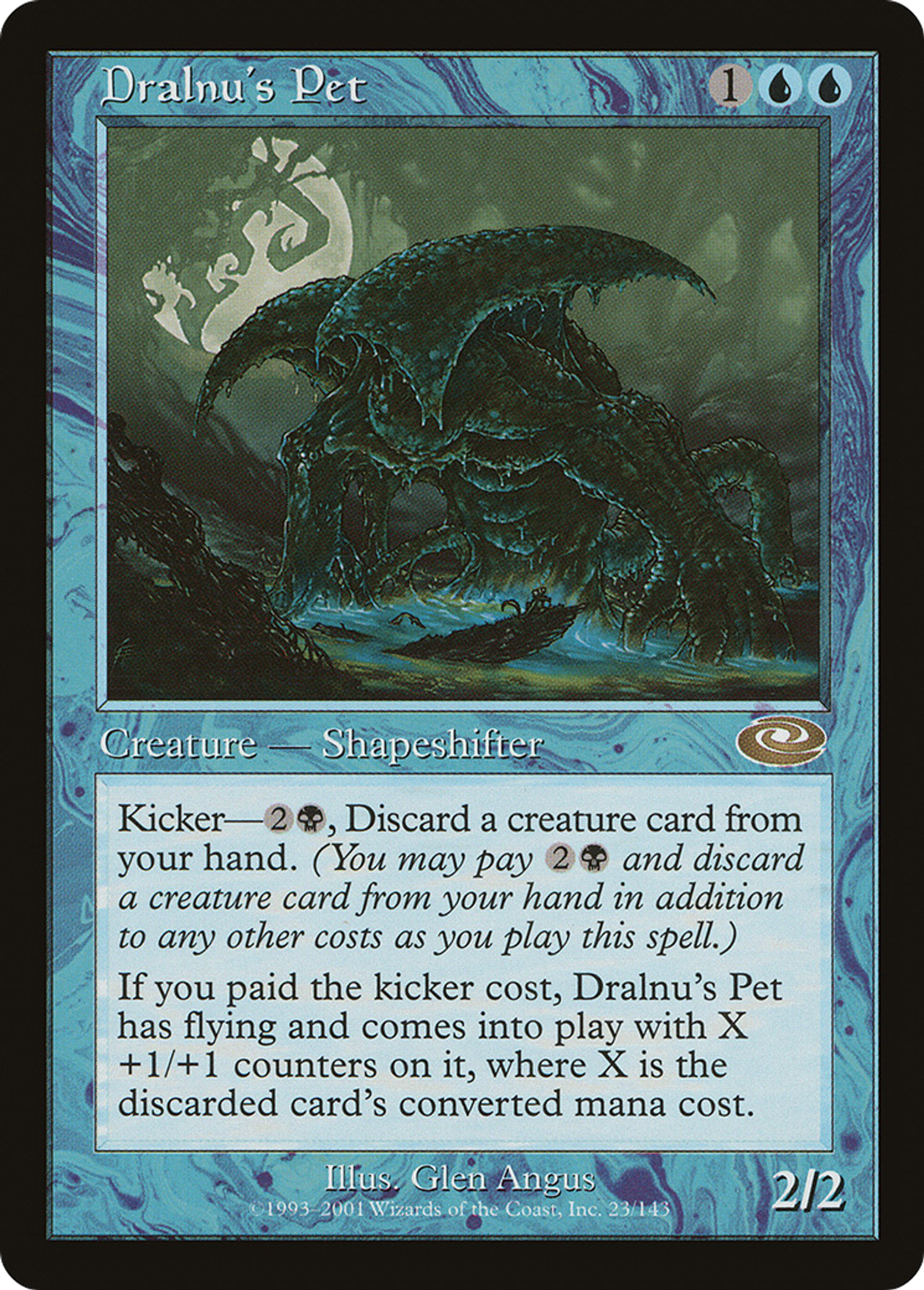 Familier de Dralnu — Planeshift — Magic: The Gathering