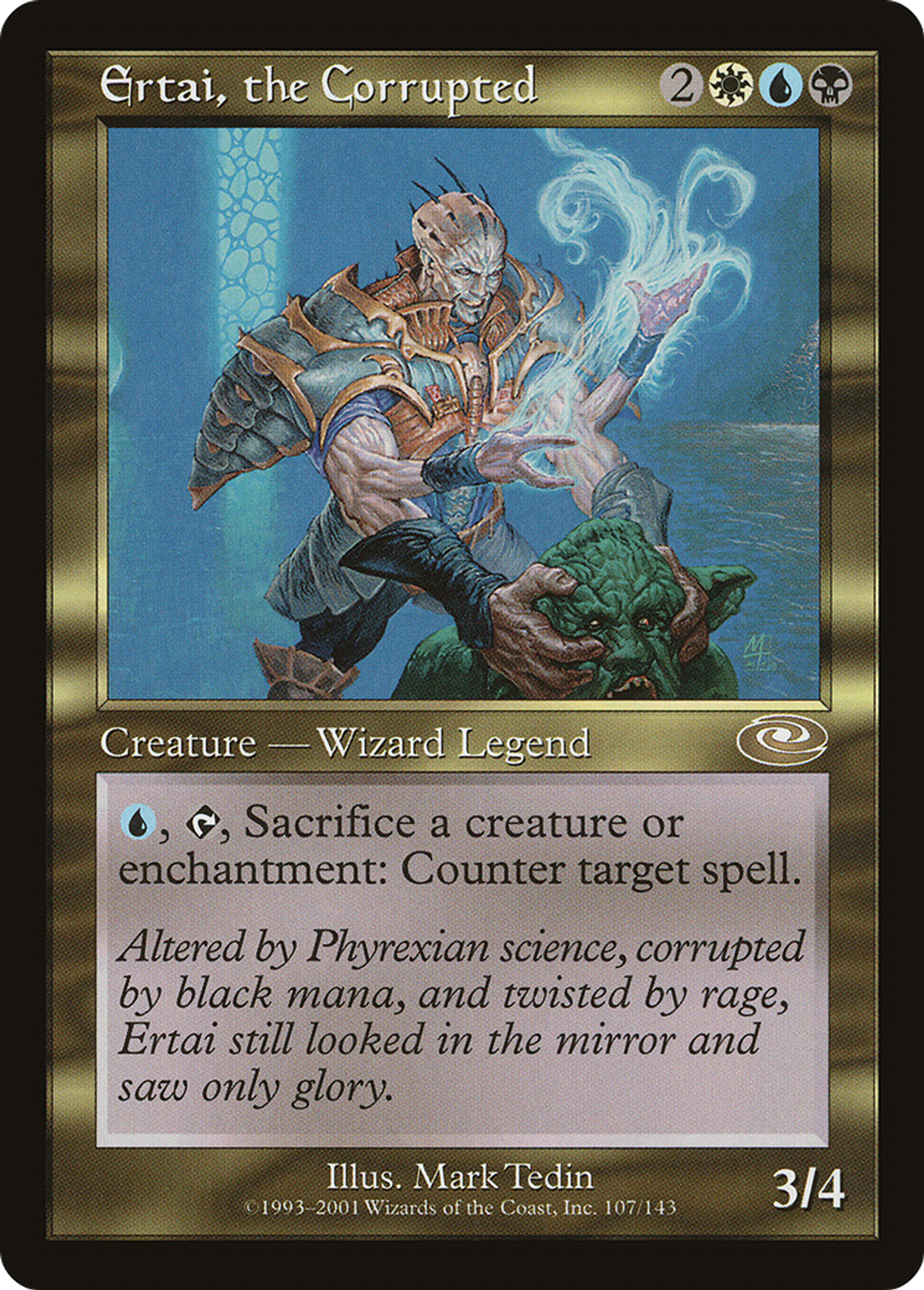 Ertai, the Corrupted — Planeshift — Magic: The Gathering