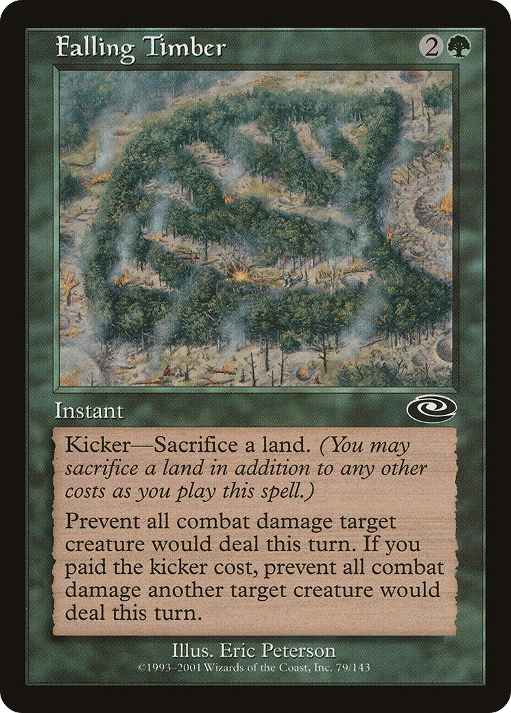 Falling Timber — Planeshift — Magic: The Gathering