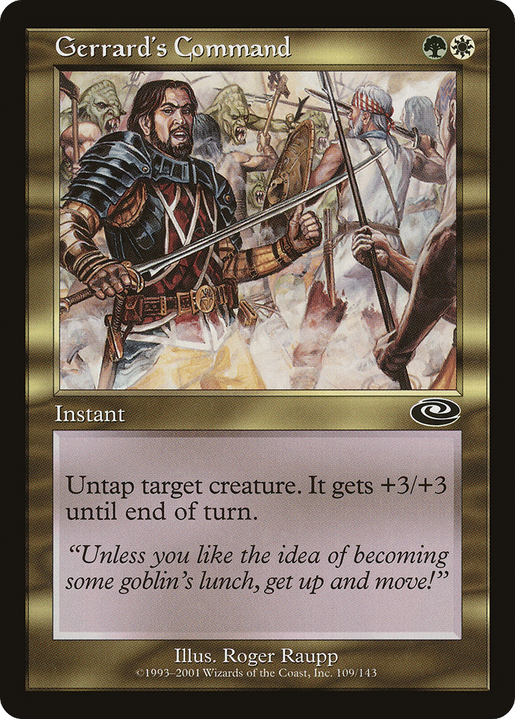 Gerrard's Command — Planeshift — Magic: The Gathering