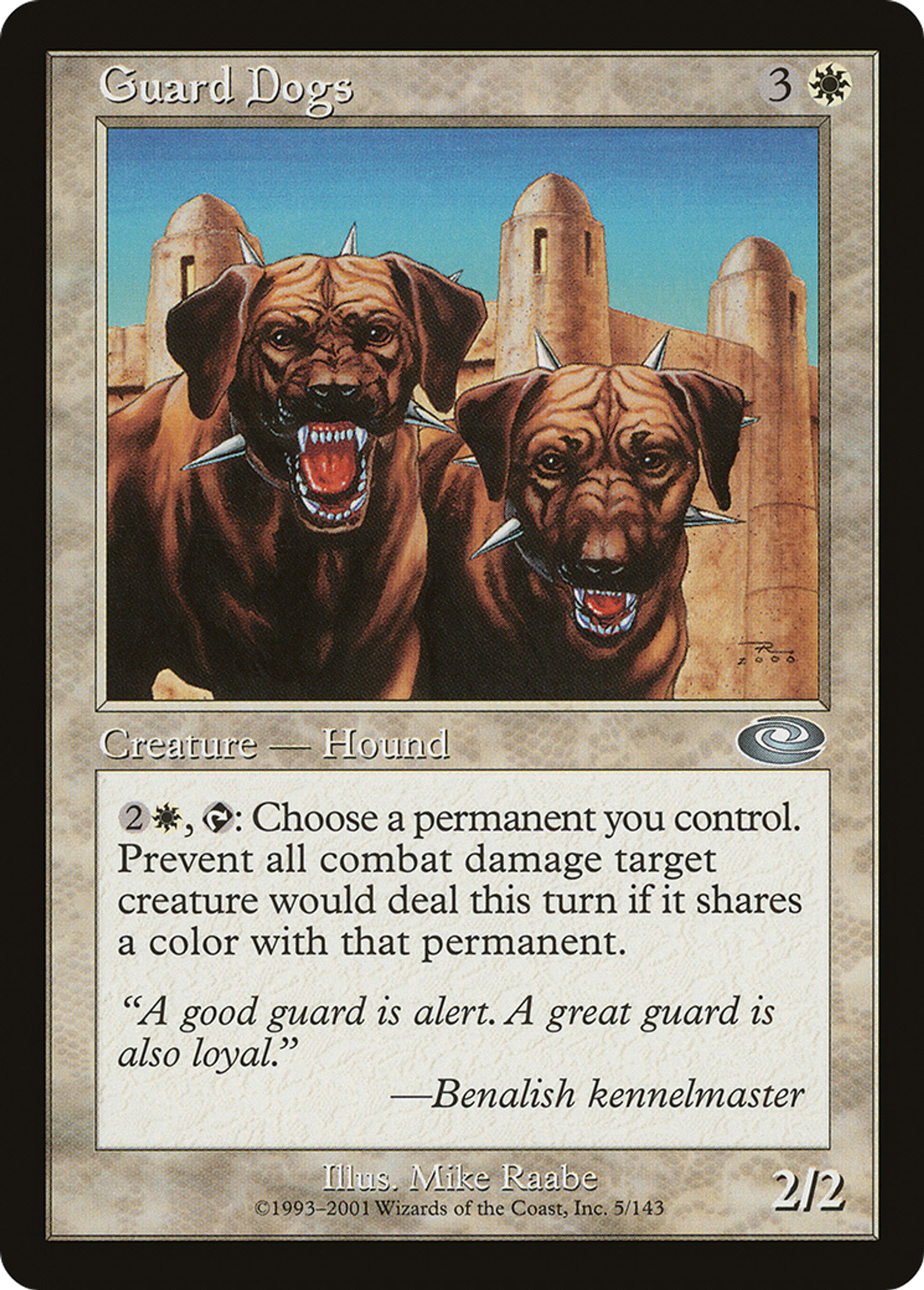 Chiens de garde — Planeshift — Magic: The Gathering
