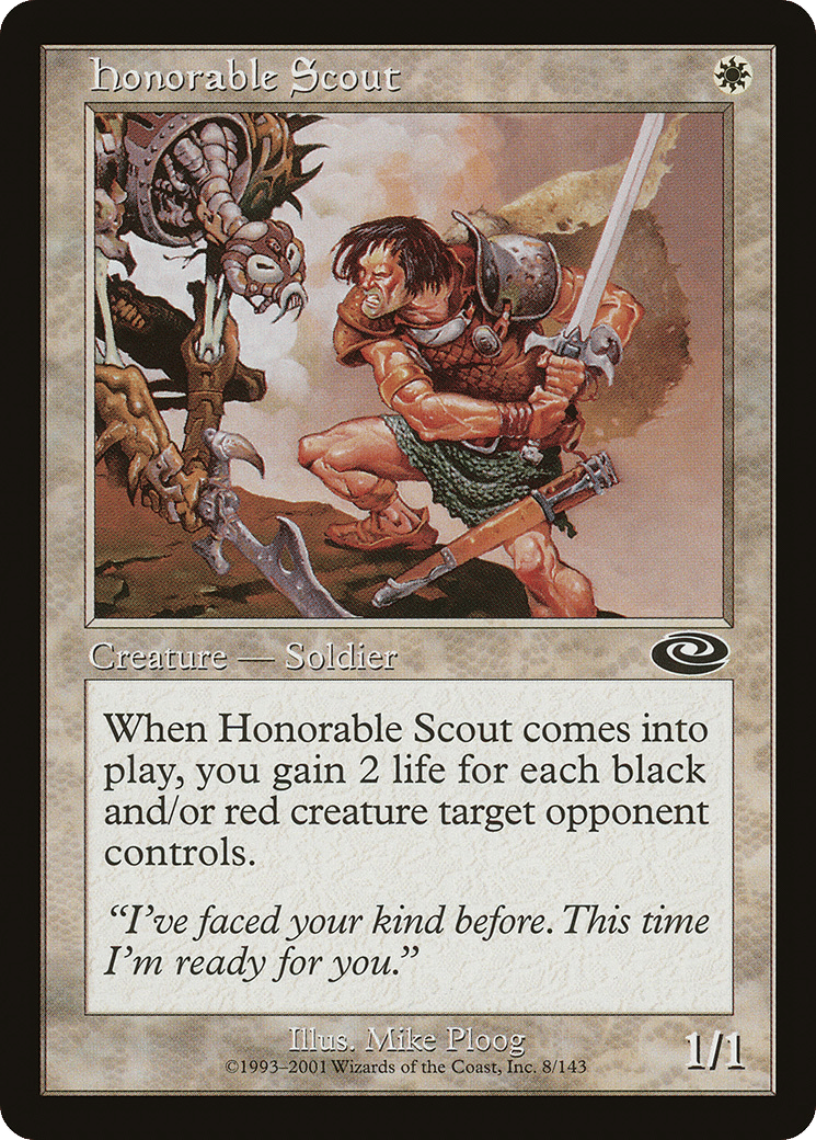 Honorable Scout — Planeshift — Magic: The Gathering