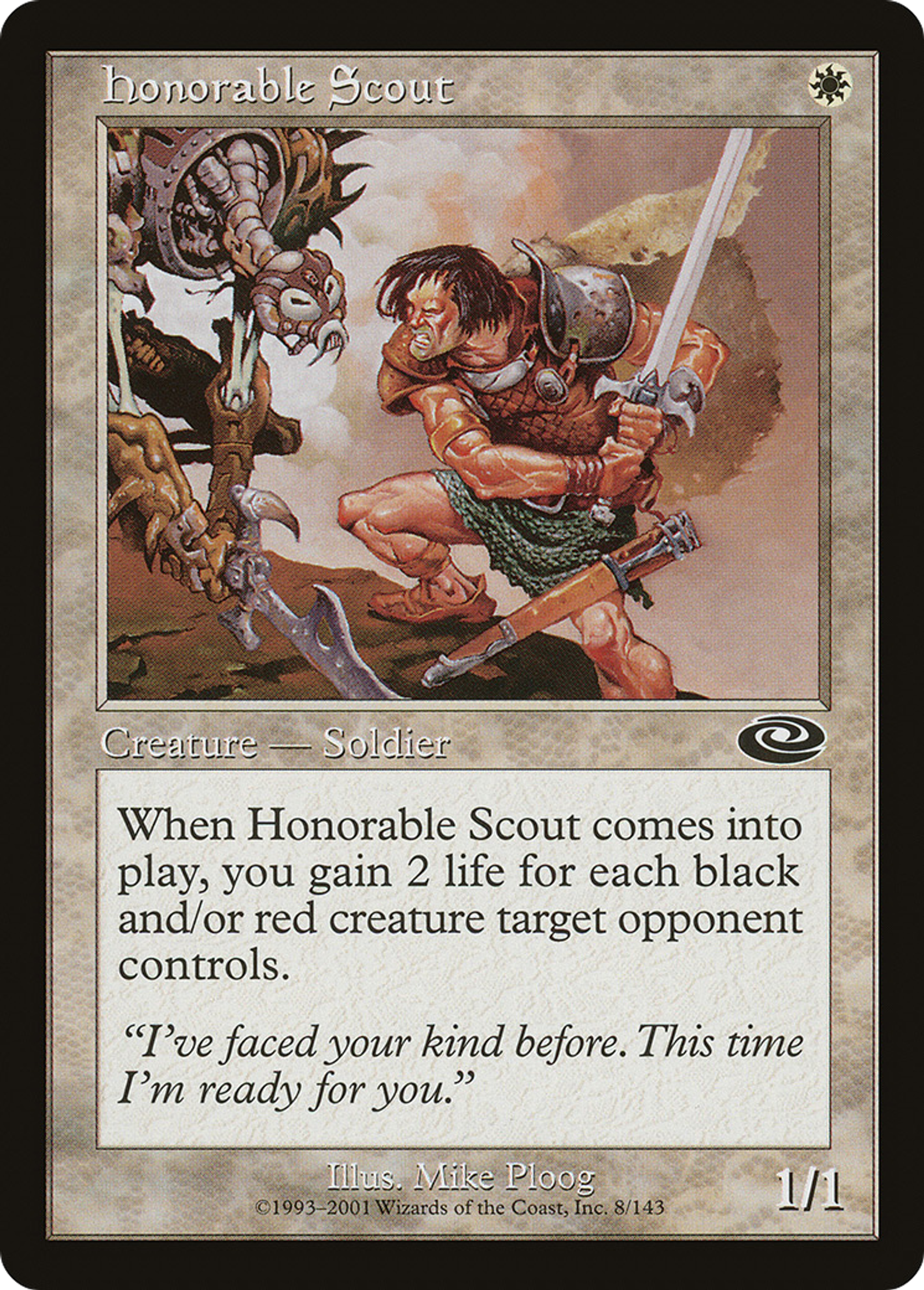 Éclaireur honorable — Planeshift — Magic: The Gathering