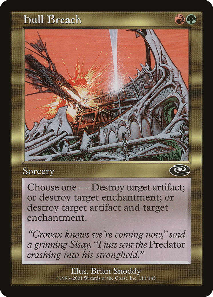 Hull Breach — Planeshift — Magic: The Gathering