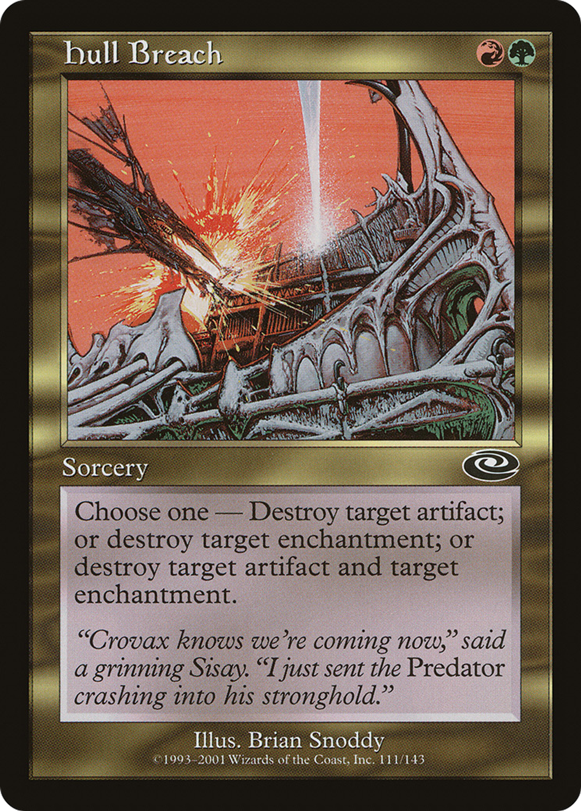Hull Breach — Planeshift — Magic: The Gathering