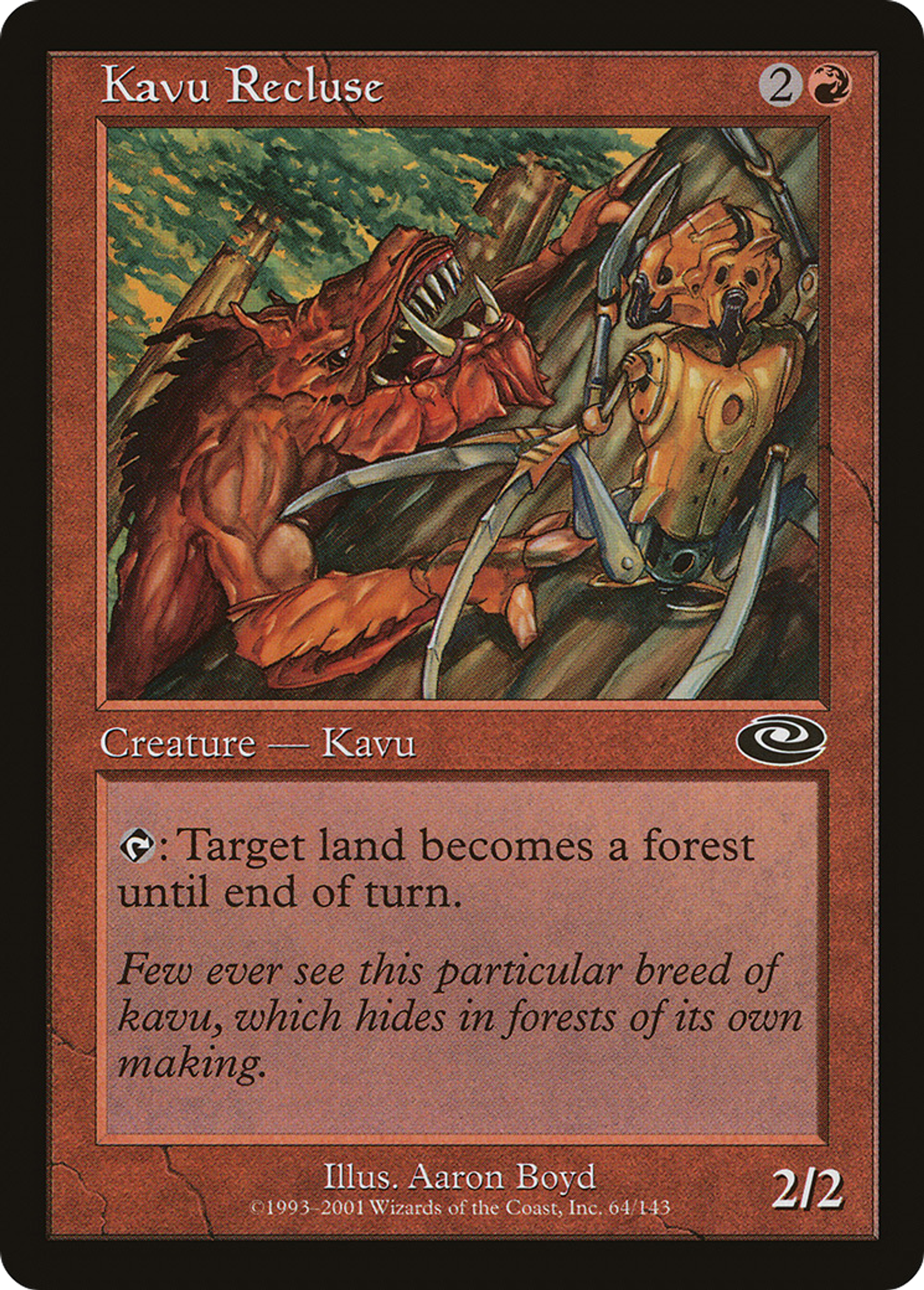 Kavu Recluse — Planeshift — Magic: The Gathering