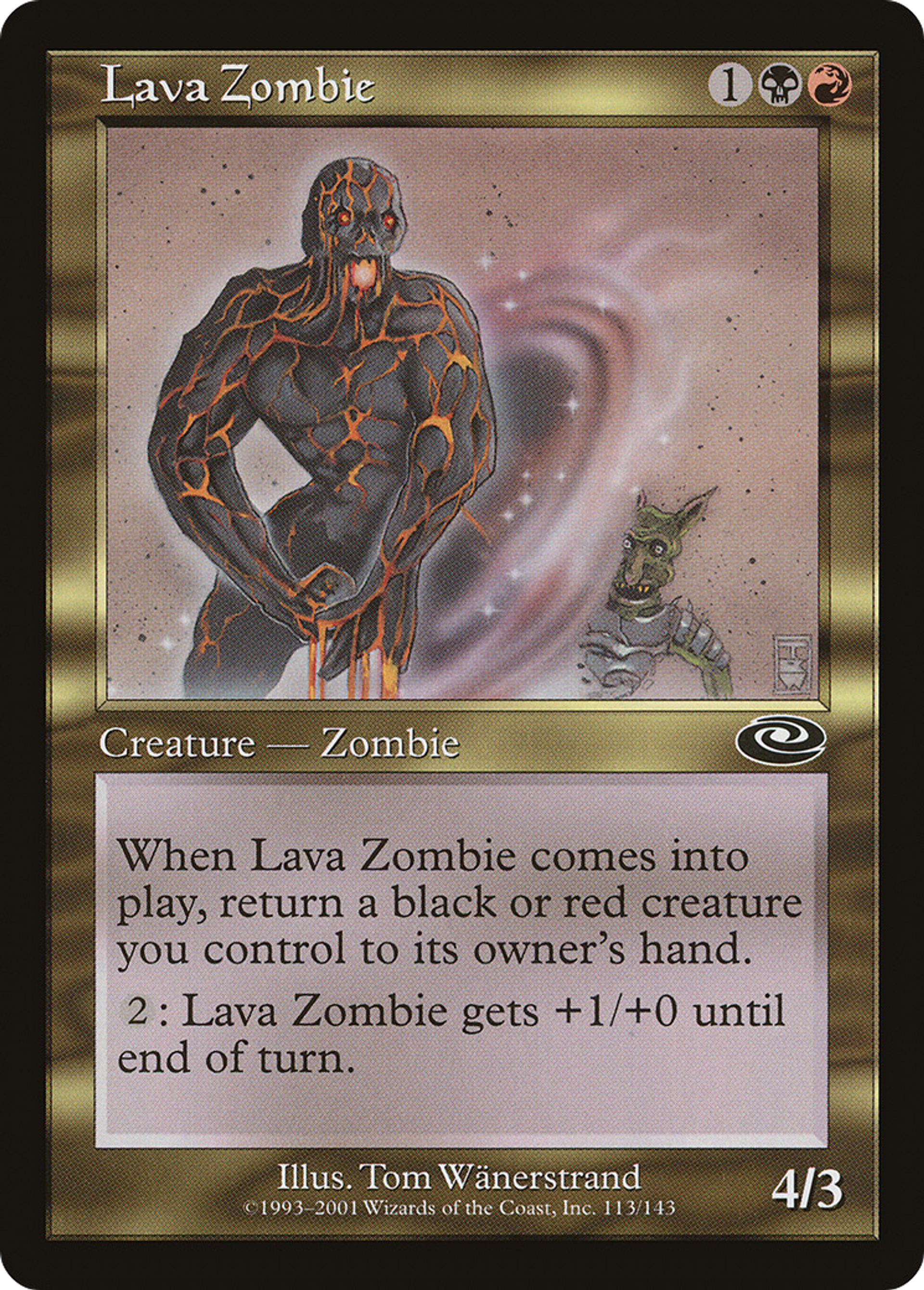 Lava Zombie — Planeshift — Magic: The Gathering