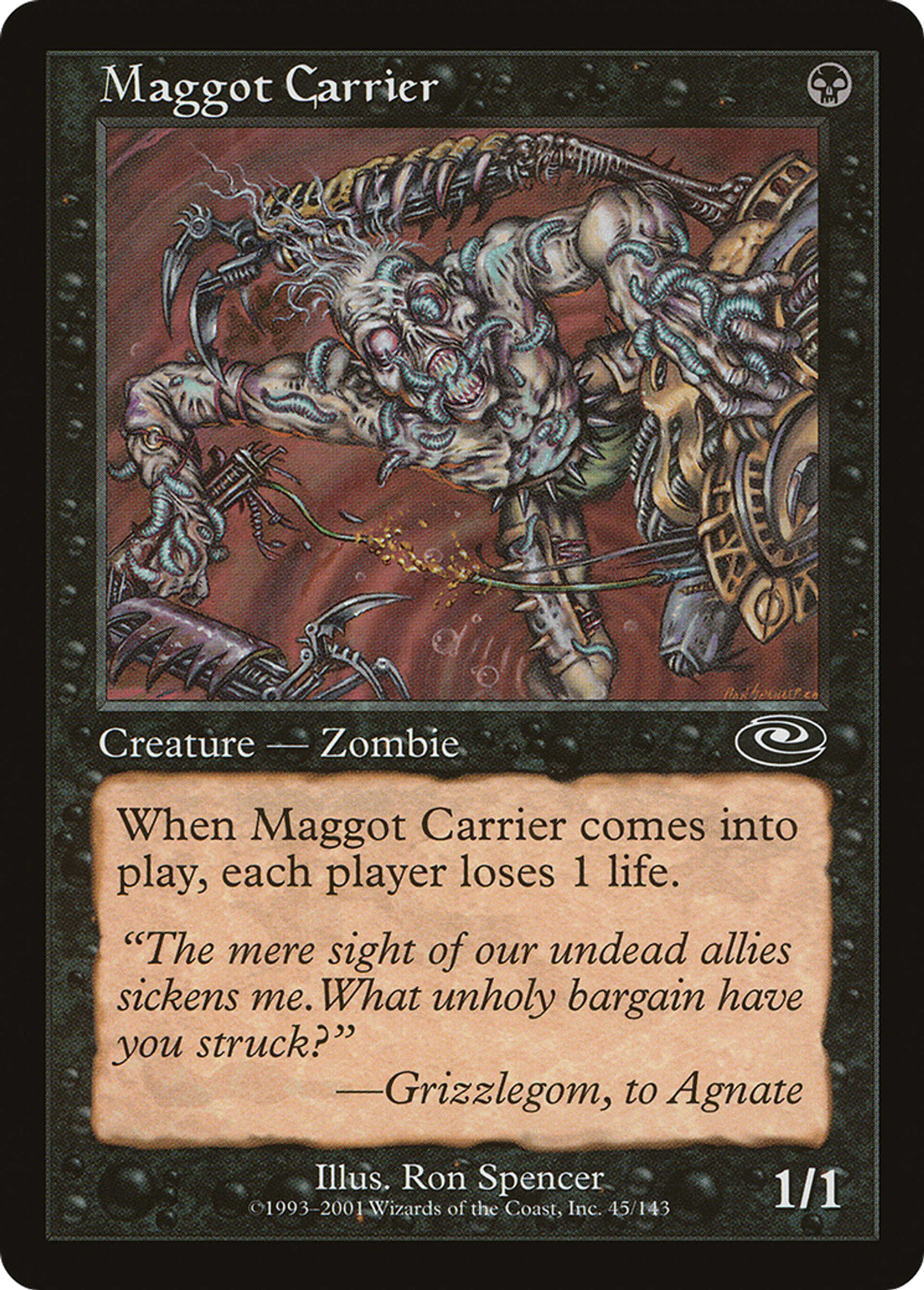 Maggot Carrier — Planeshift — Magic: The Gathering