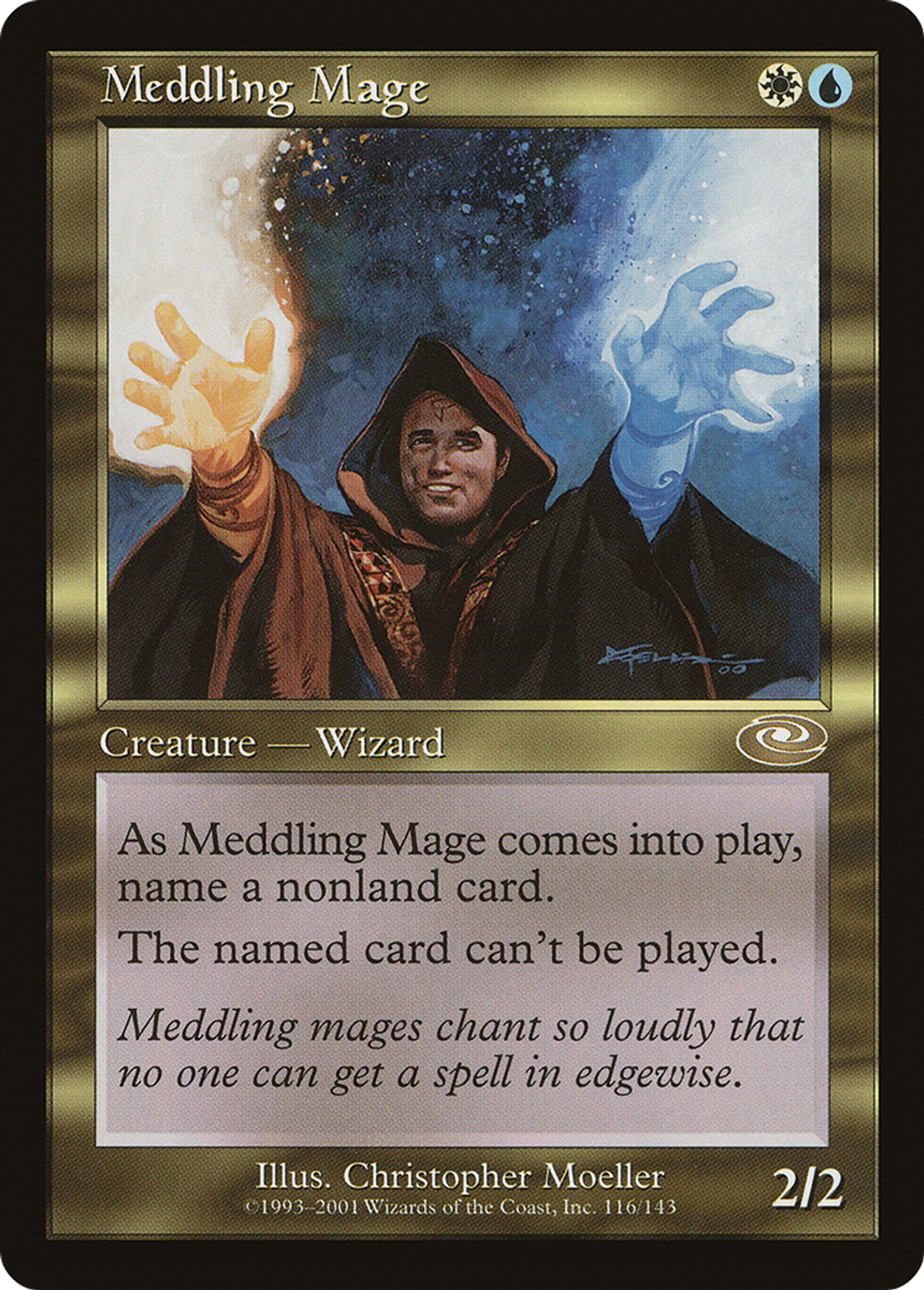 Meddling Mage — Planeshift — Magic: The Gathering