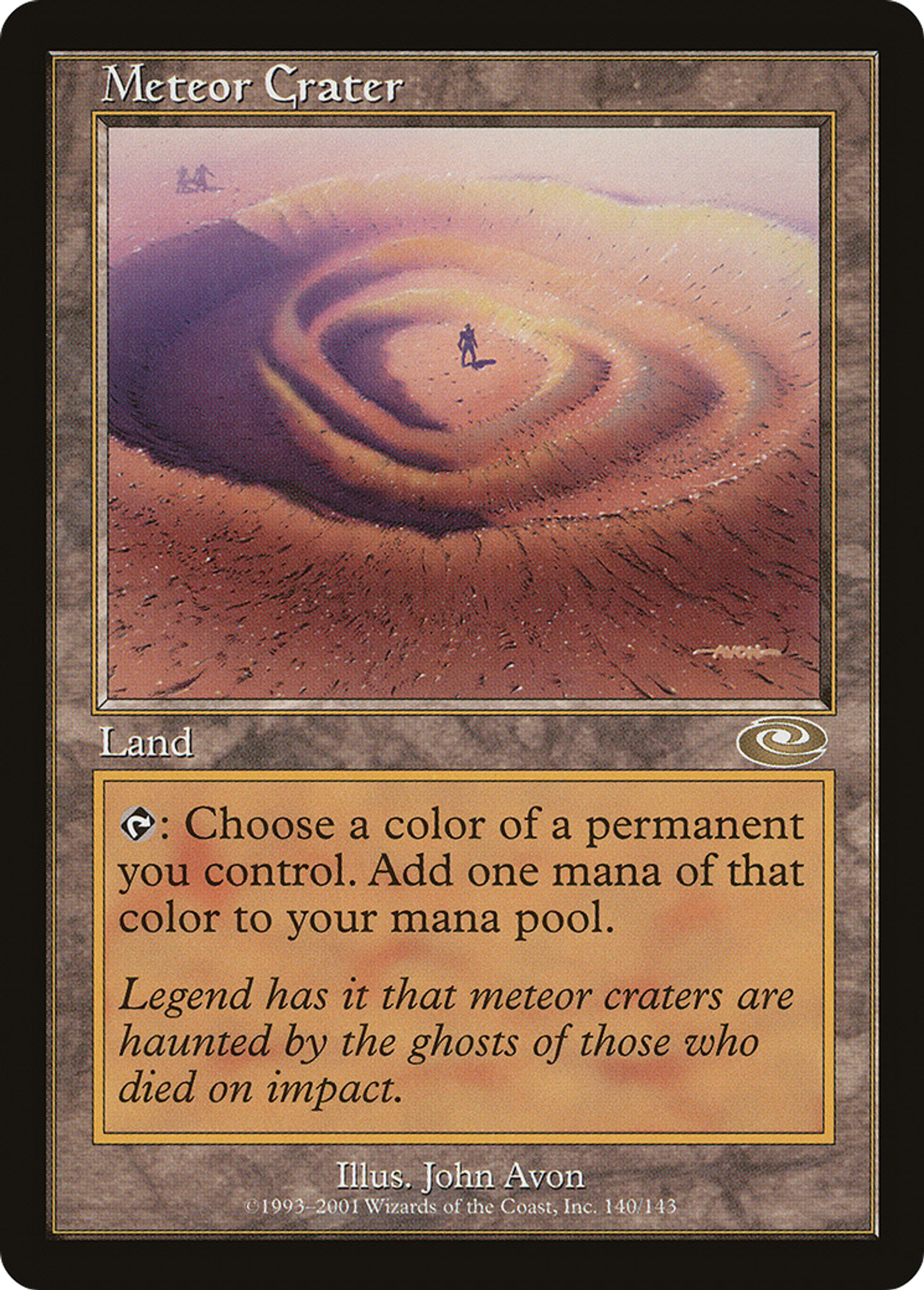 Meteor Crater — Planeshift — Magic: The Gathering