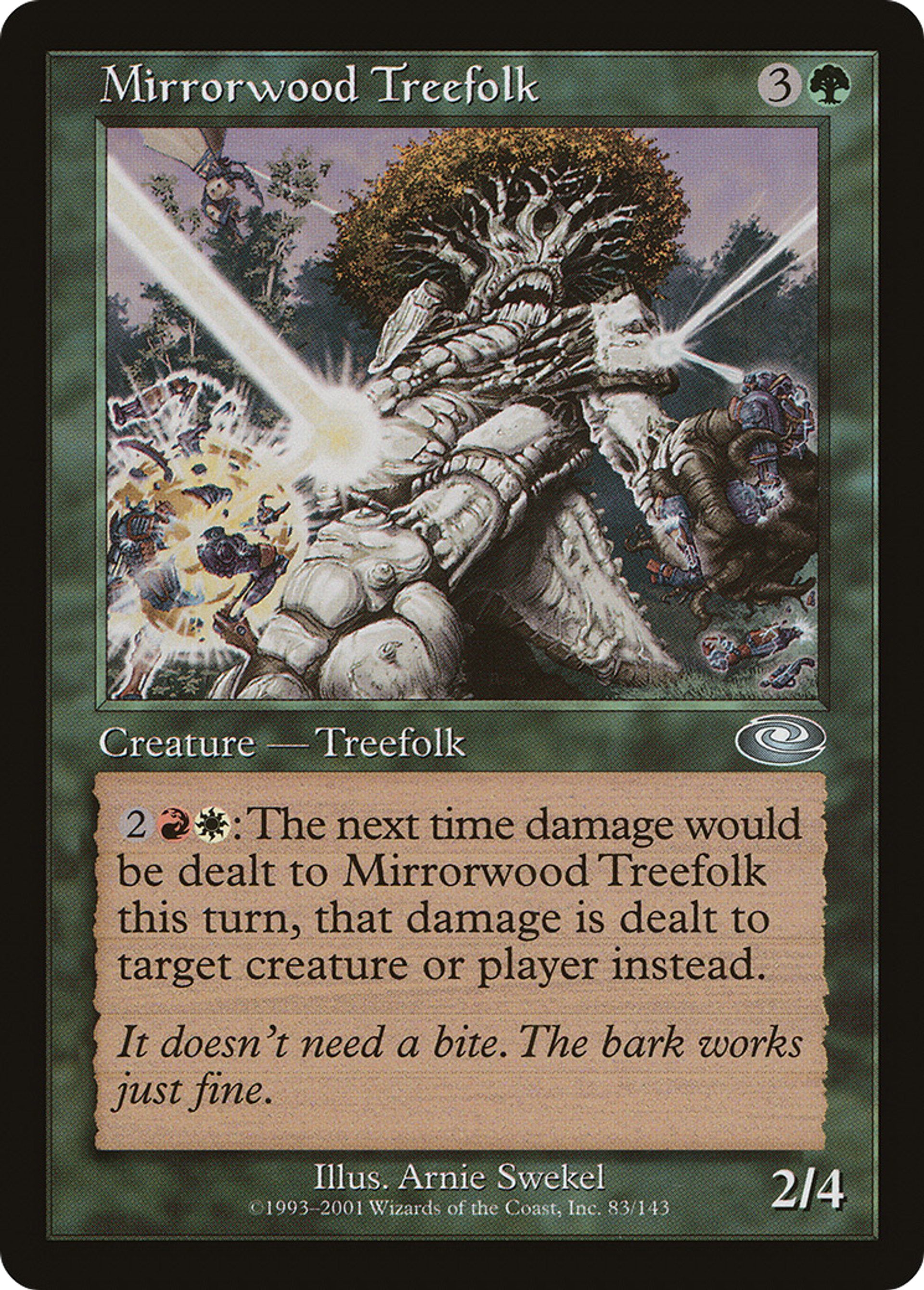 Mirrorwood Treefolk — Planeshift — Magic: The Gathering