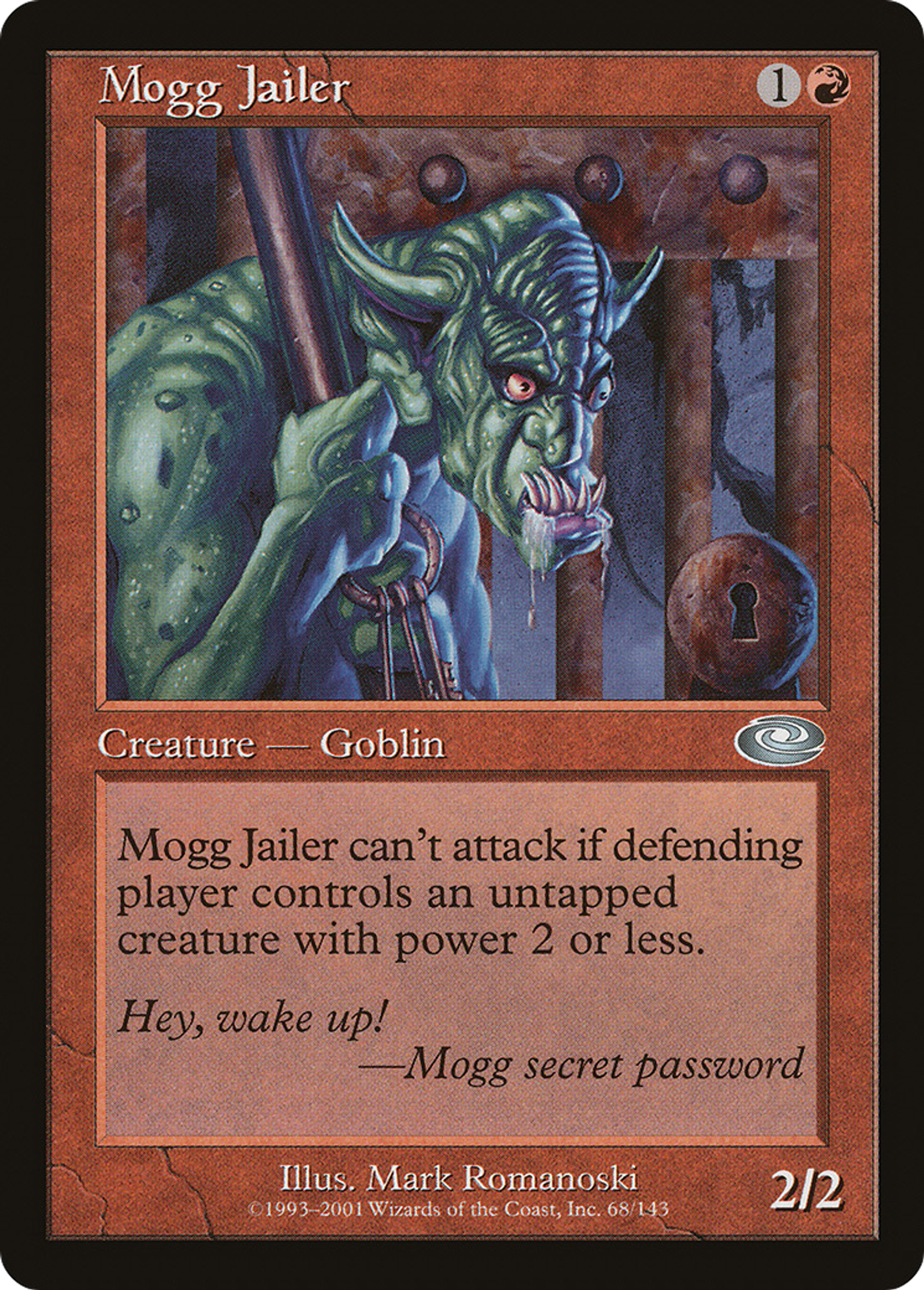 Mogg Jailer — Planeshift — Magic: The Gathering