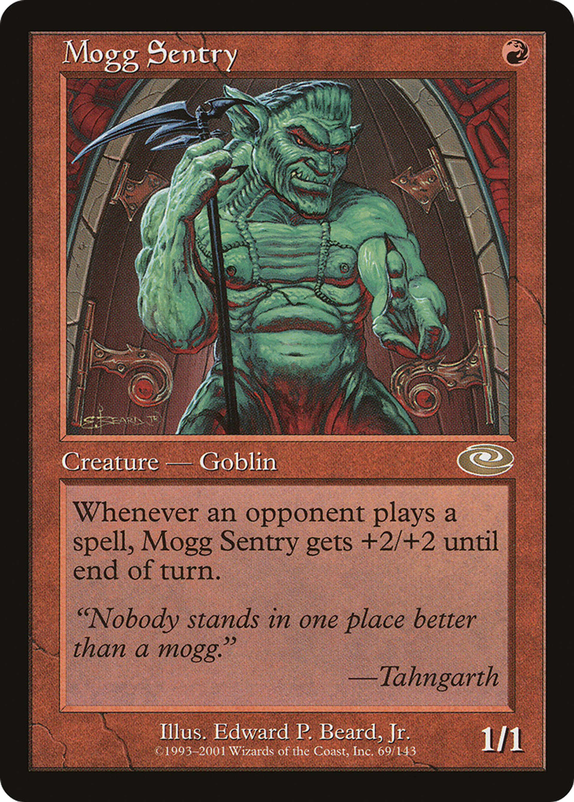 Mogg Sentry — Planeshift — Magic: The Gathering