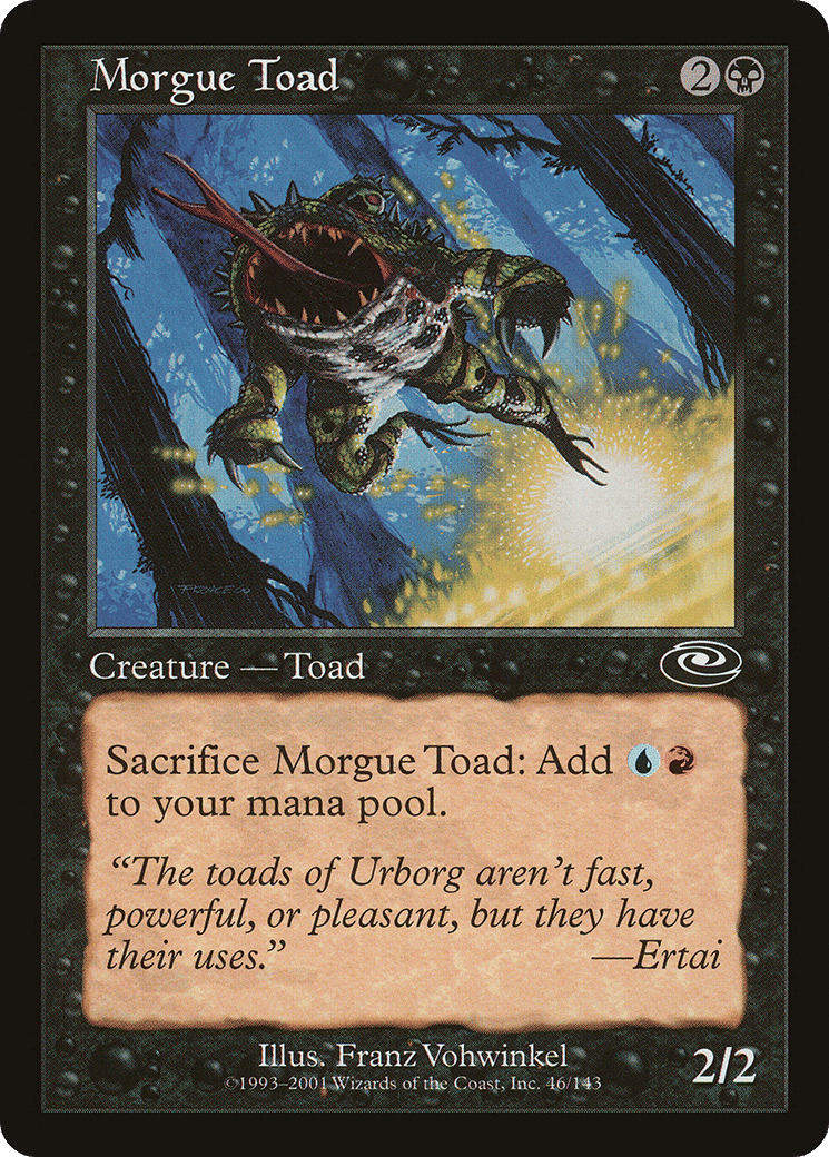 Morgue Toad — Planeshift — Magic: The Gathering