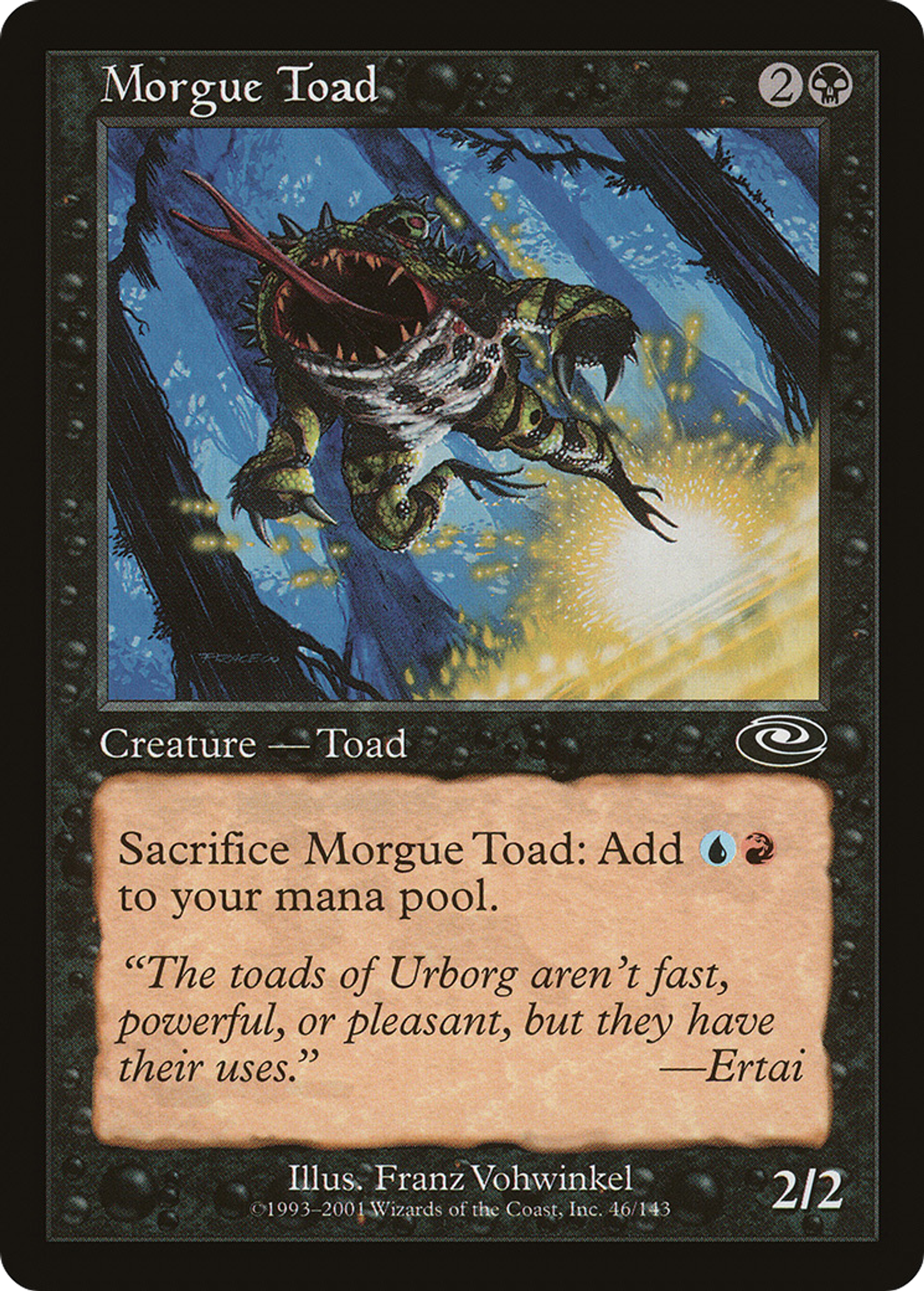 Morgue Toad — Planeshift — Magic: The Gathering