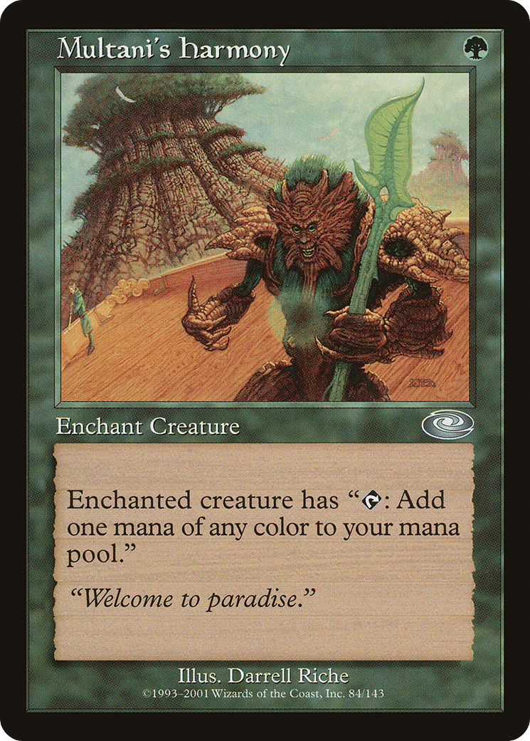 Multani's Harmony — Planeshift — Magic: The Gathering