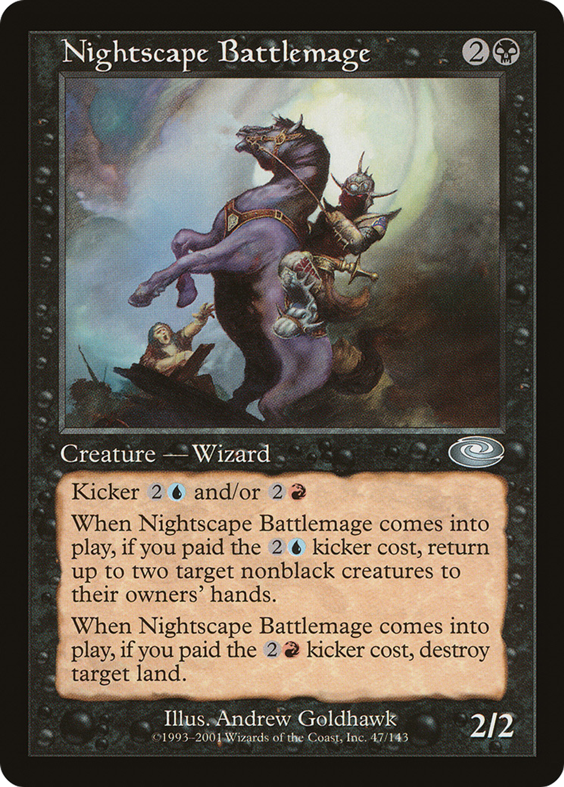 Nightscape Battlemage — Planeshift — Magic: The Gathering