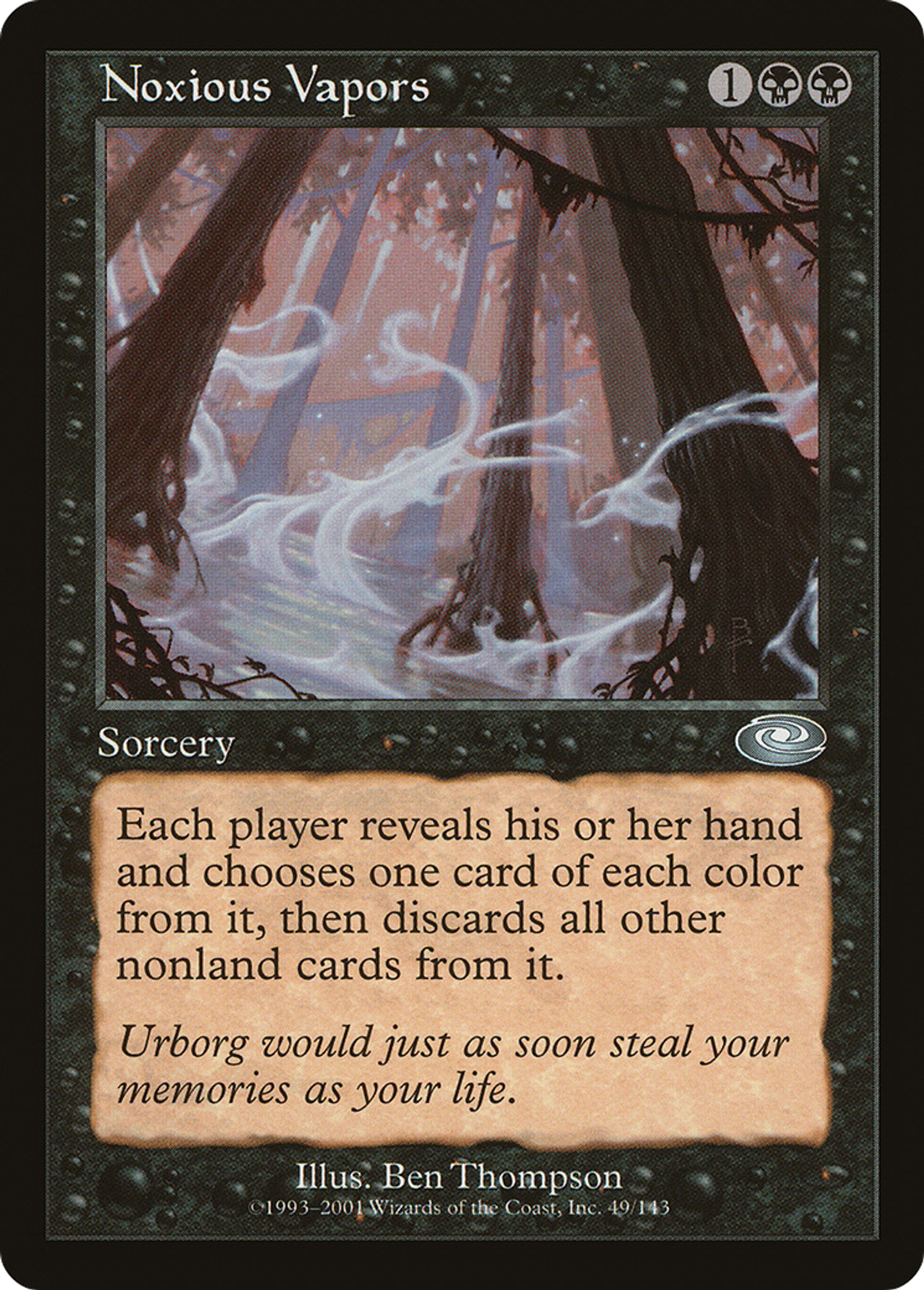 Noxious Vapors — Planeshift — Magic: The Gathering
