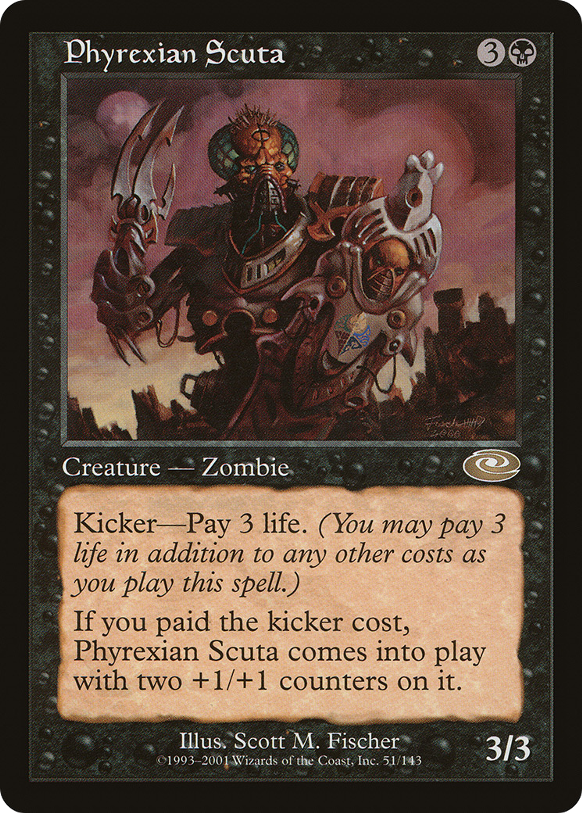 Phyrexian Scuta — Planeshift — Magic: The Gathering