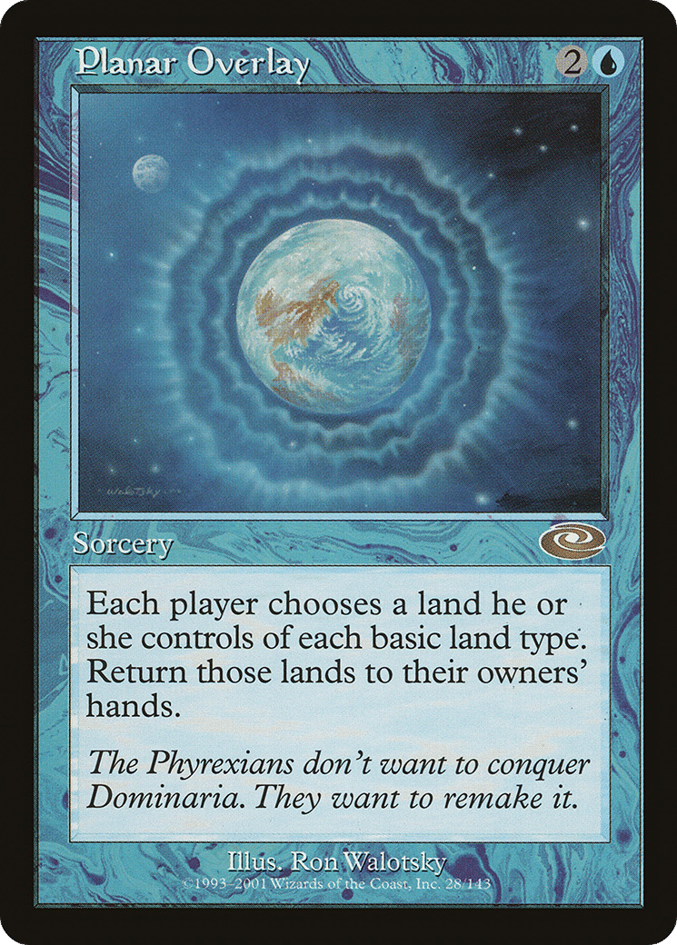 Planar Overlay — Planeshift — Magic: The Gathering