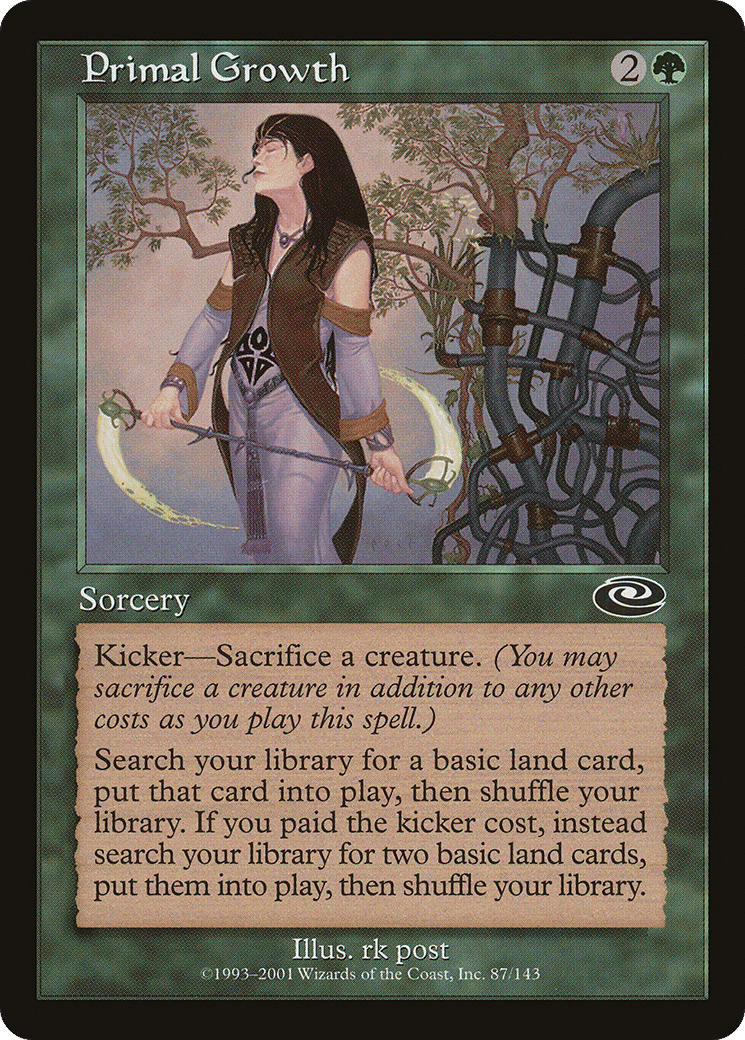 Primal Growth — Planeshift — Magic: The Gathering