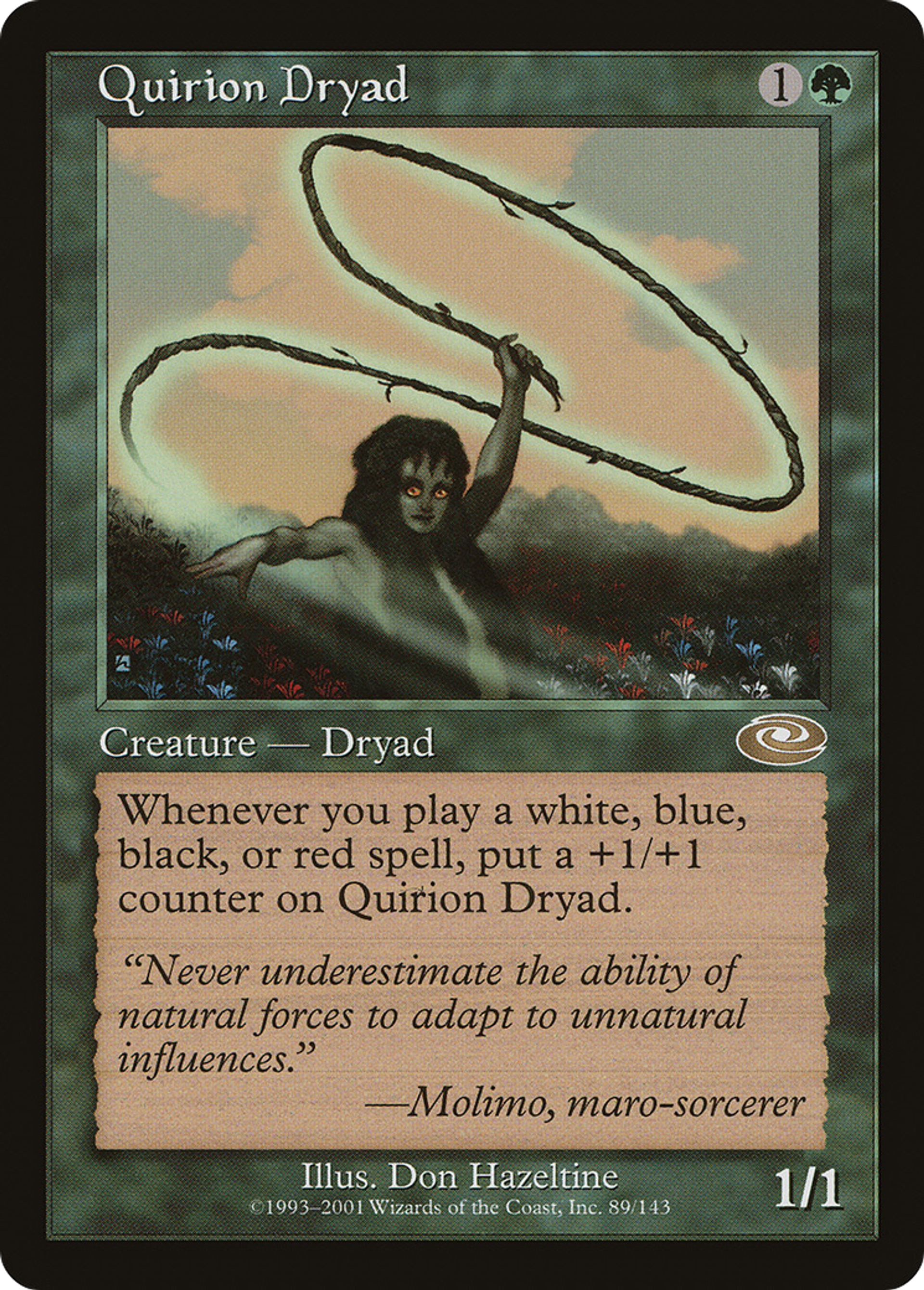 Quirion Dryad — Planeshift — Magic: The Gathering