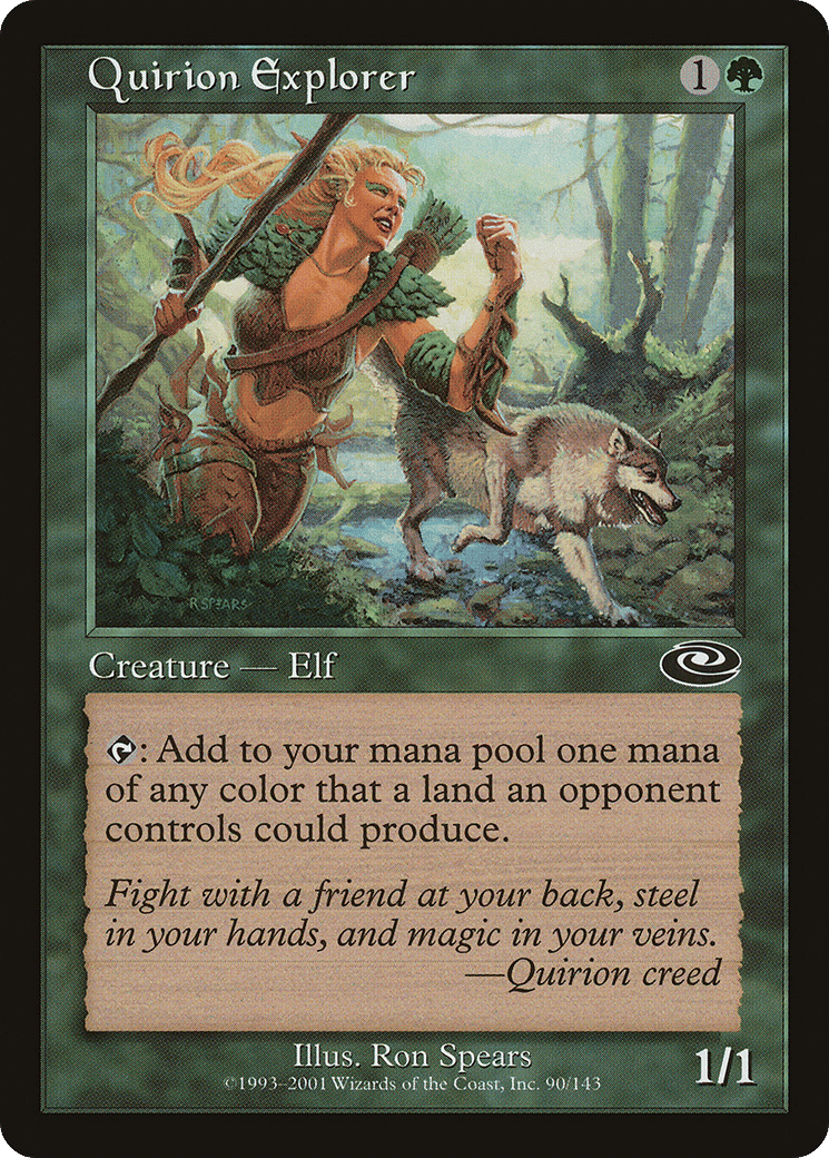 Quirion Explorer — Planeshift — Magic: The Gathering