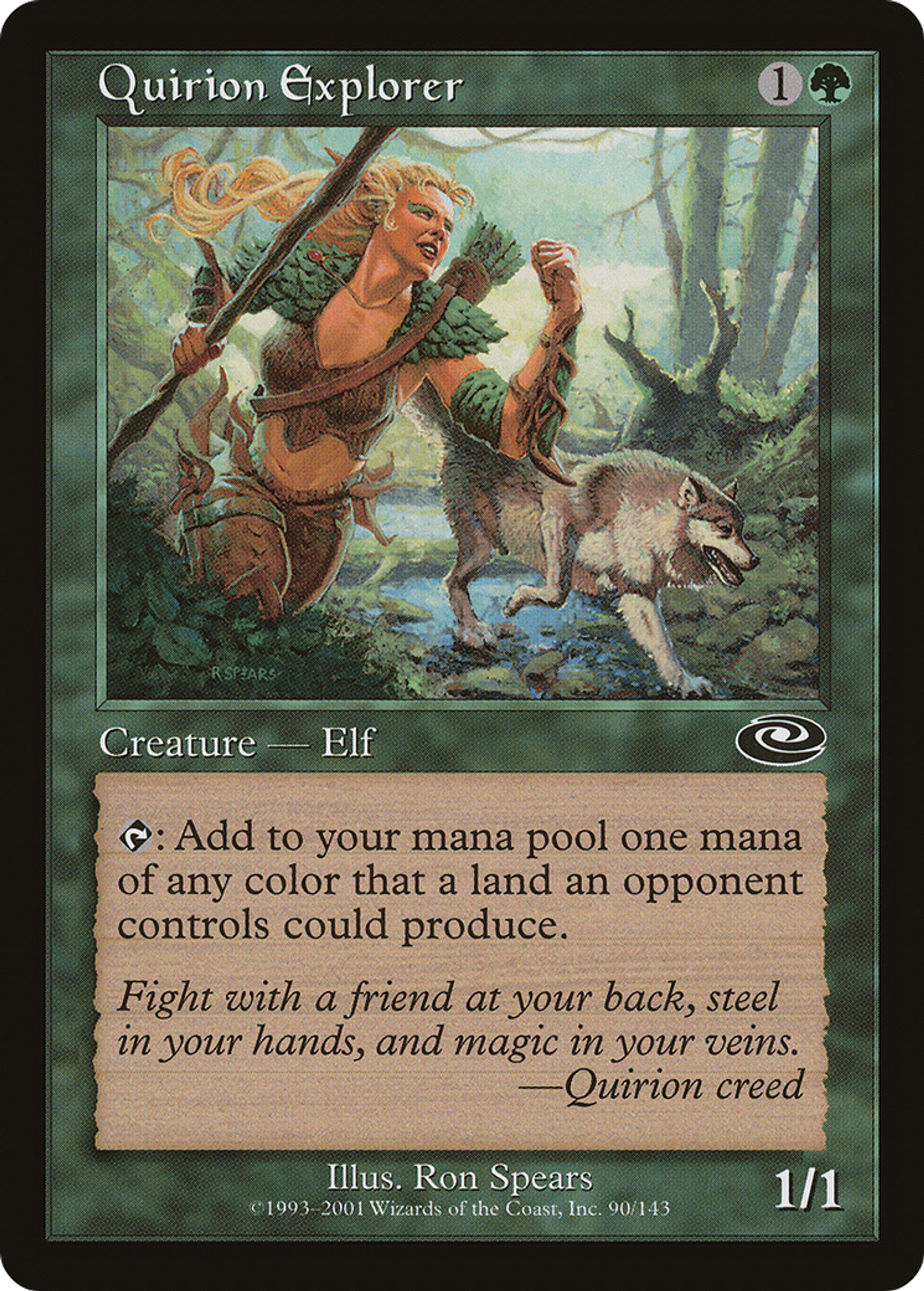 Quirion Explorer — Planeshift — Magic: The Gathering