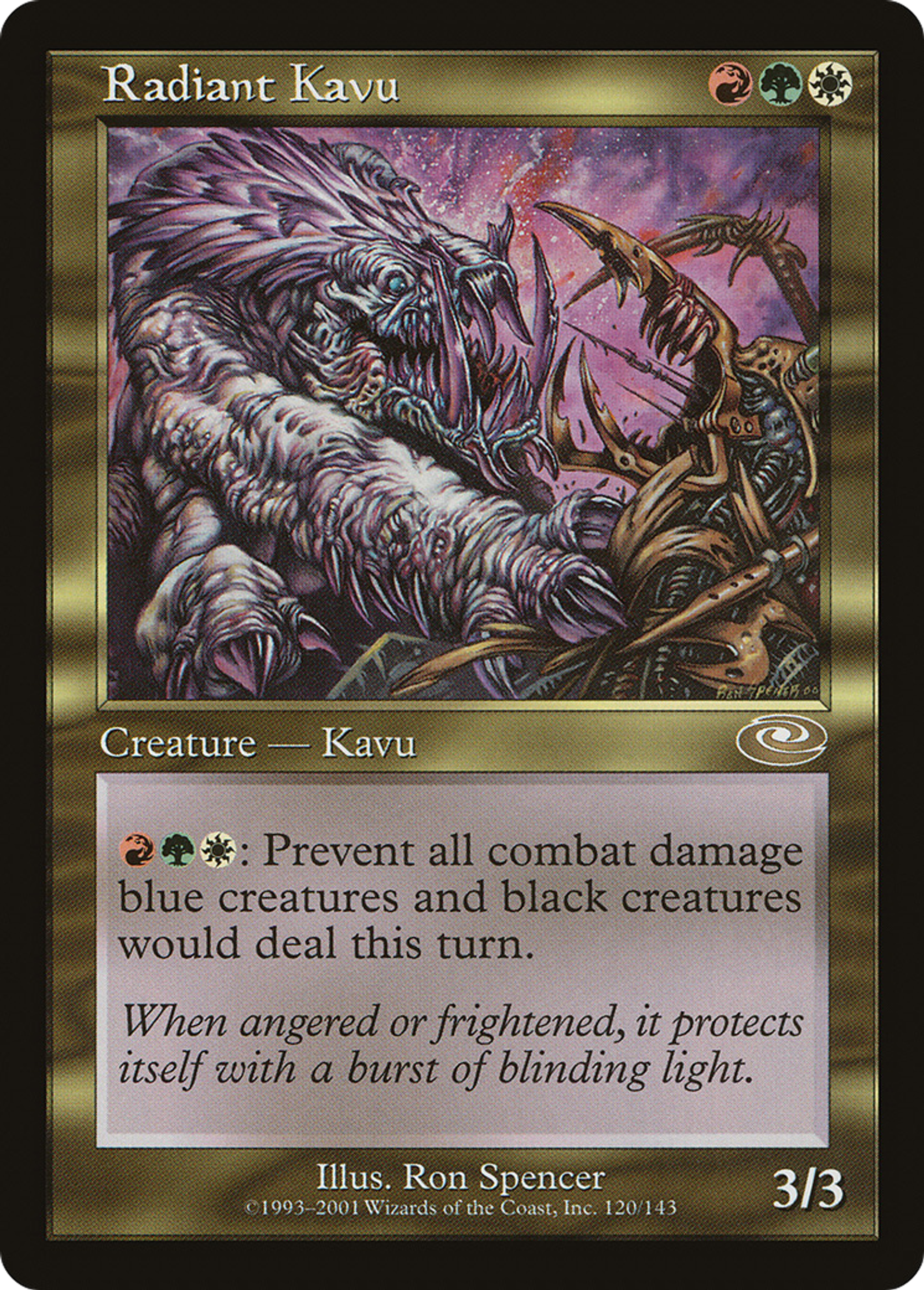 Radiant Kavu — Planeshift — Magic: The Gathering