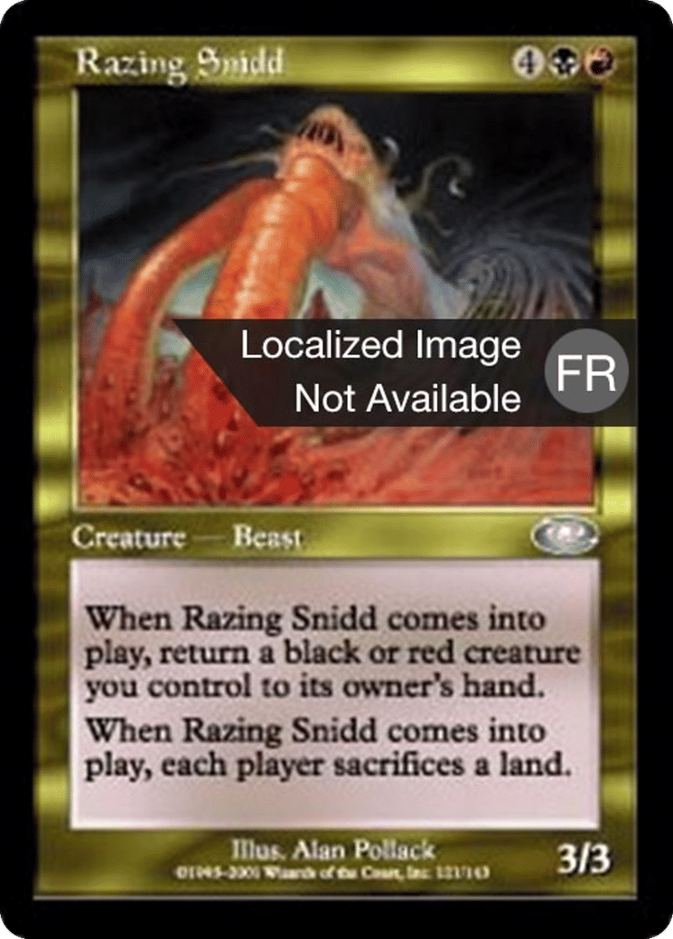 Snide araseur — Planeshift — Magic: The Gathering
