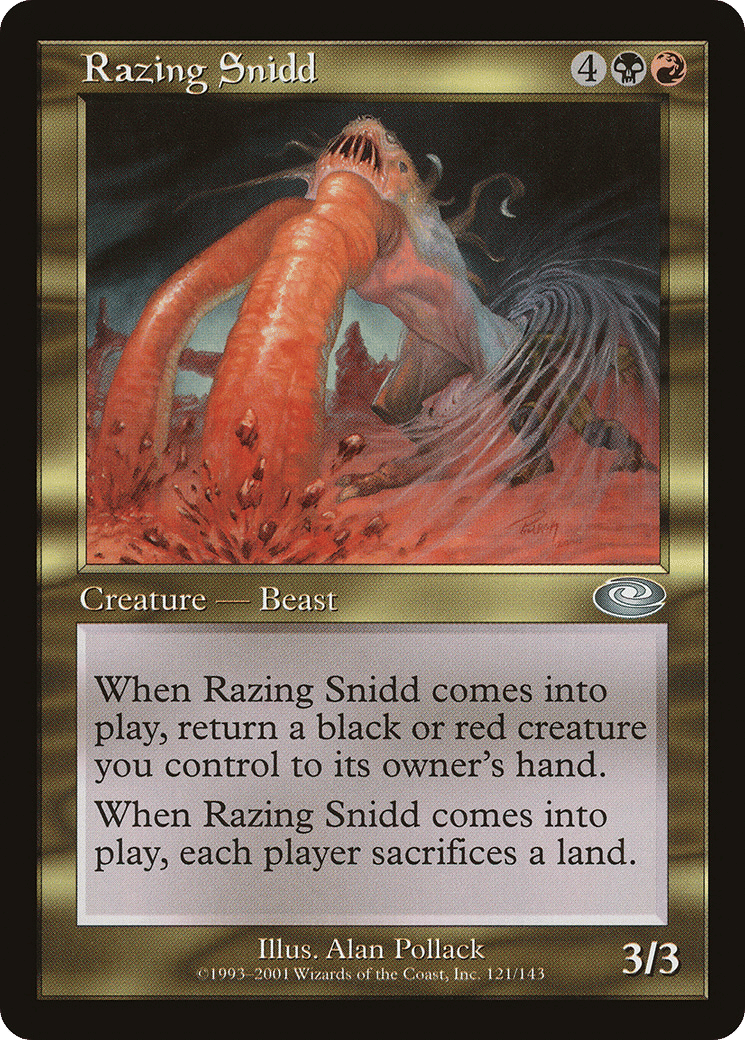 Razing Snidd — Planeshift — Magic: The Gathering