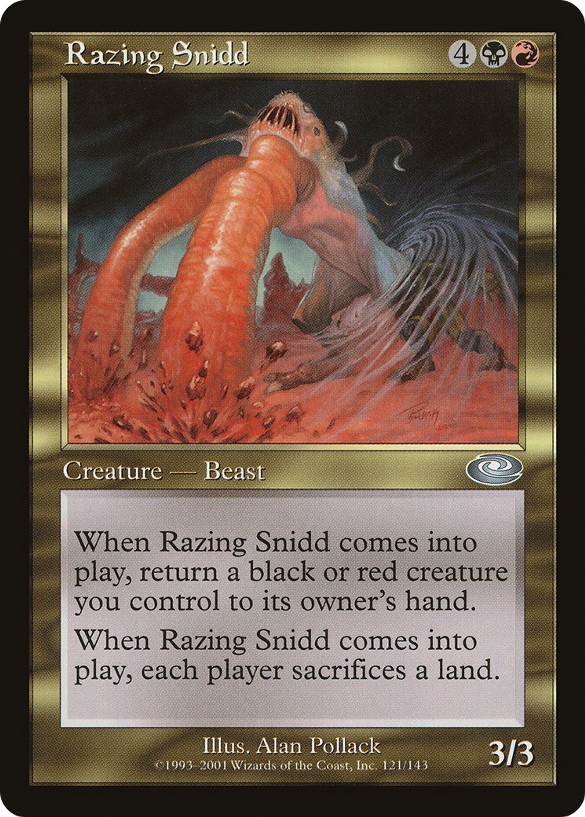 Razing Snidd — Planeshift — Magic: The Gathering