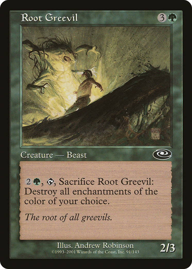 Root Greevil — Planeshift — Magic: The Gathering