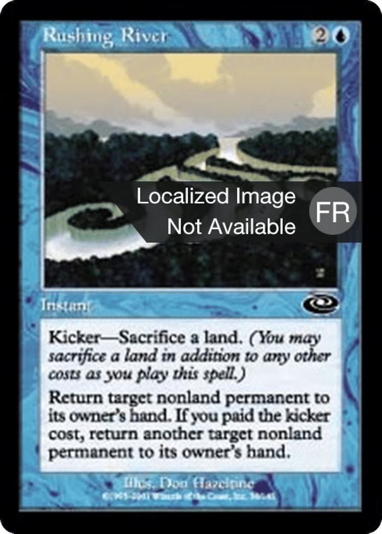Rivière impétueuse — Planeshift — Magic: The Gathering
