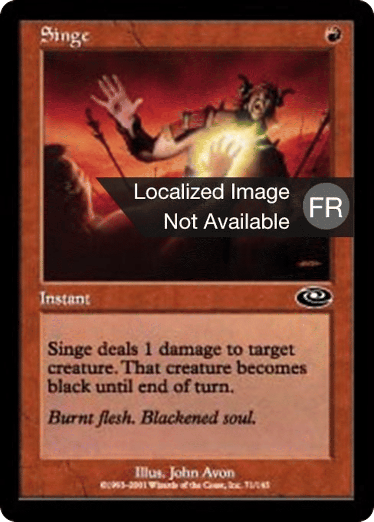 Roussissement — Planeshift — Magic: The Gathering