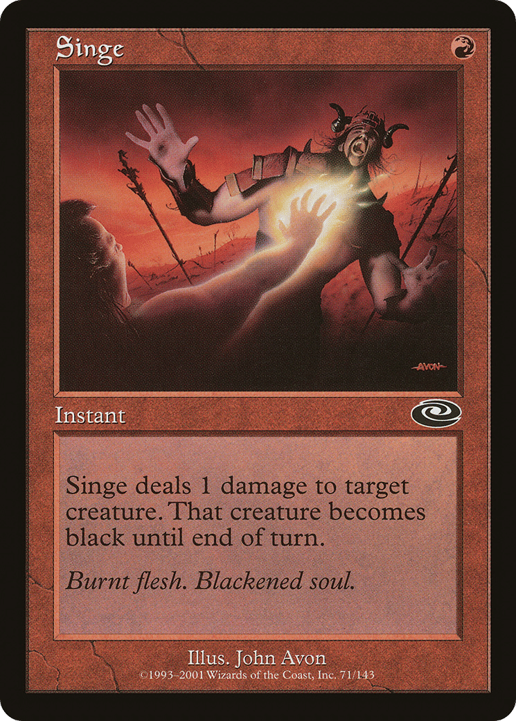 Singe — Planeshift — Magic: The Gathering