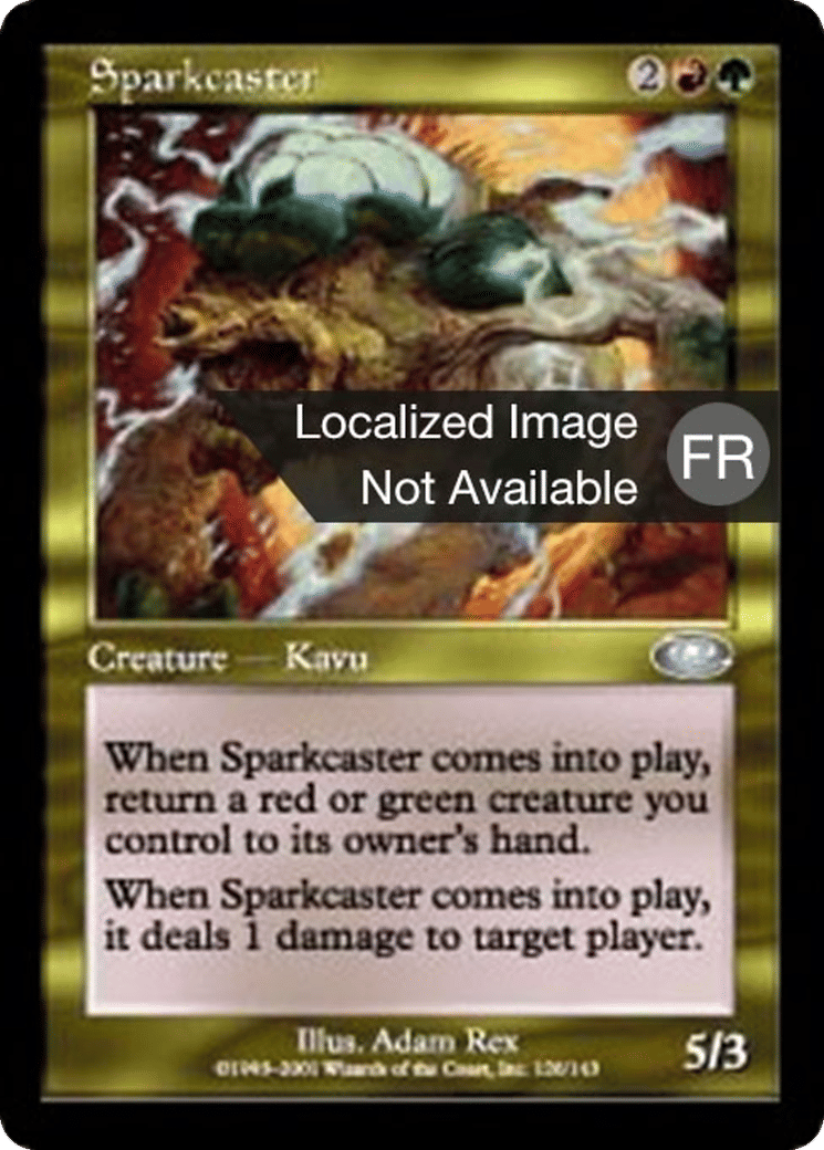 Lanceur d'étincelles — Planeshift — Magic: The Gathering