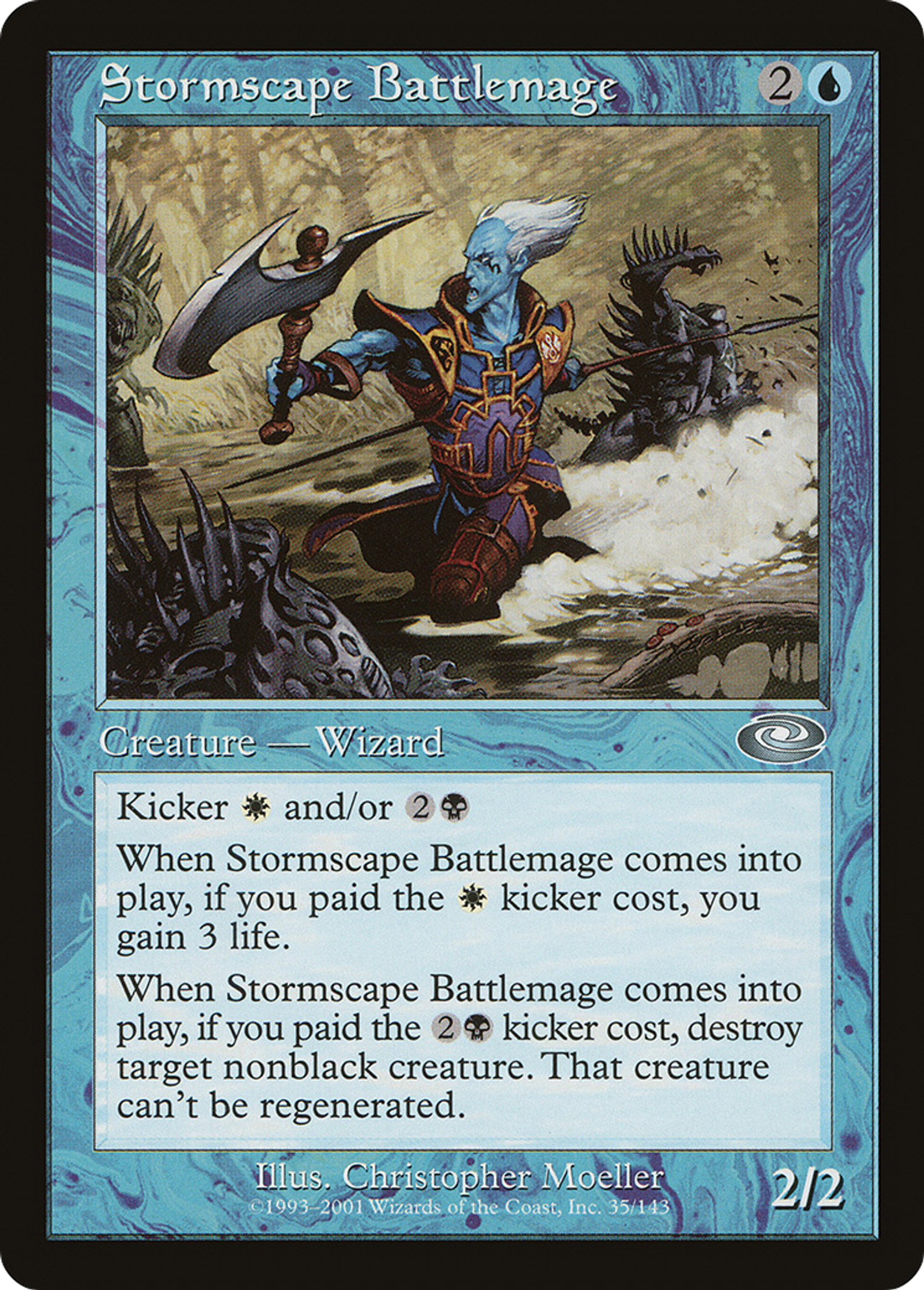 Stormscape Battlemage — Planeshift — Magic: The Gathering