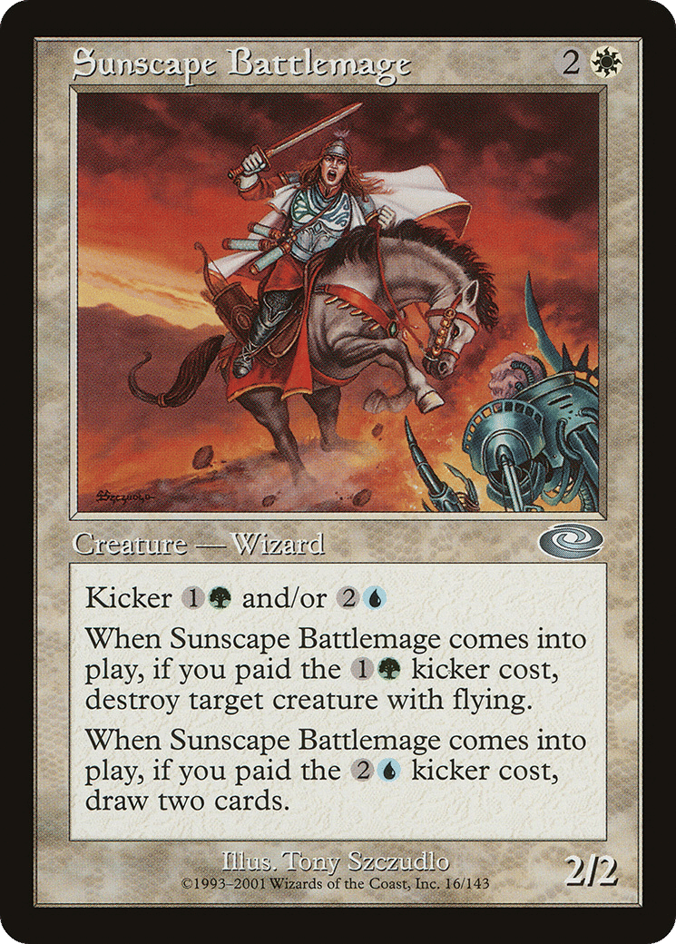 Sunscape Battlemage — Planeshift — Magic: The Gathering