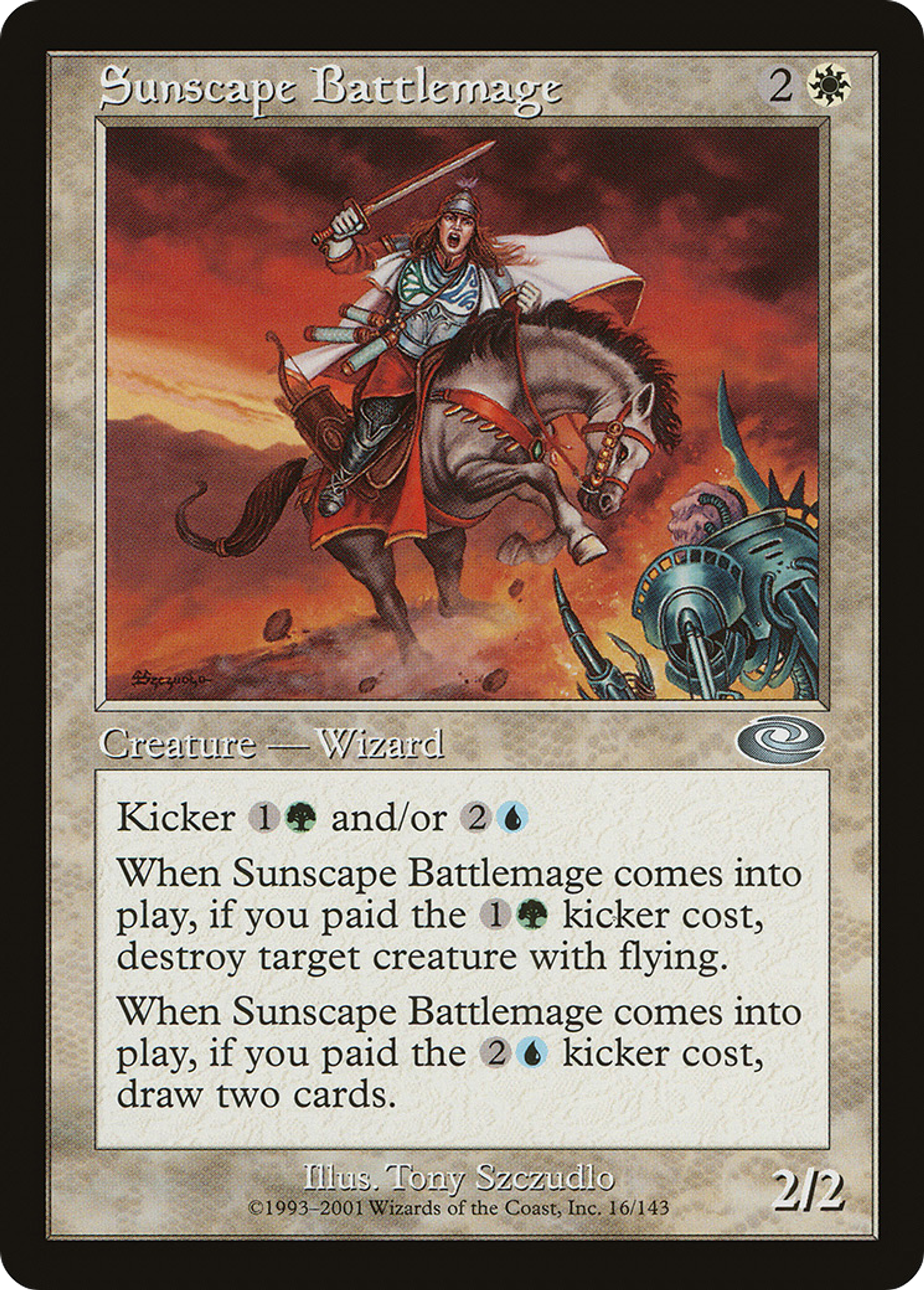 Mage de bataille solisophe — Planeshift — Magic: The Gathering