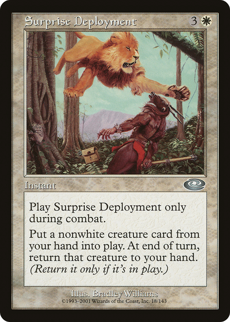 Surprise Deployment — Planeshift — Magic: The Gathering