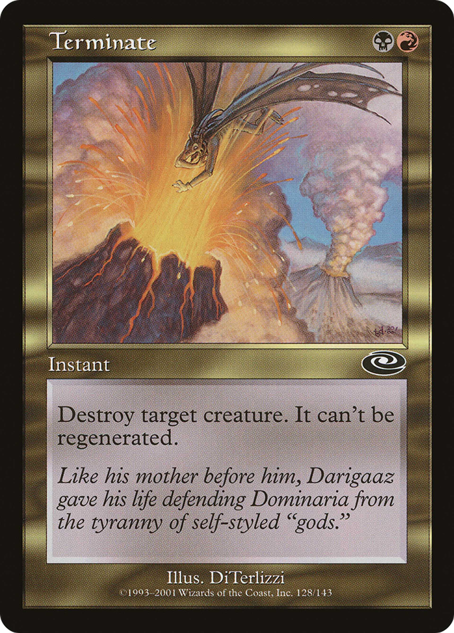 Terminate — Planeshift — Magic: The Gathering