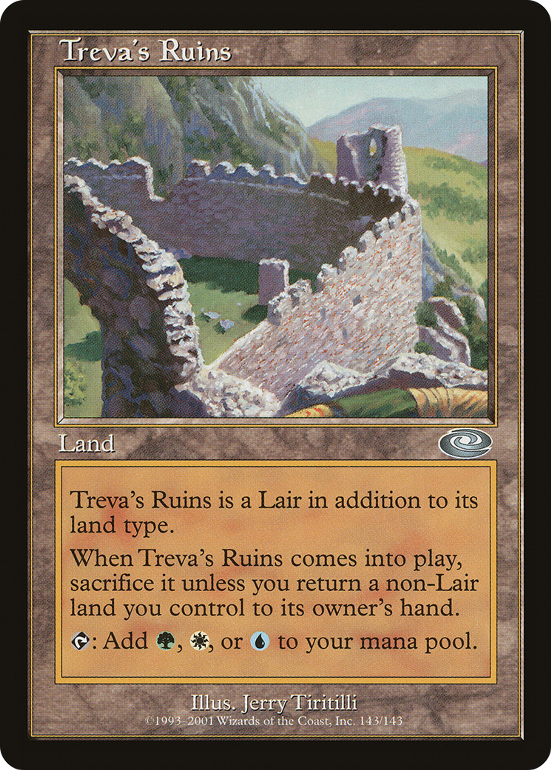 Treva's Ruins — Planeshift — Magic: The Gathering